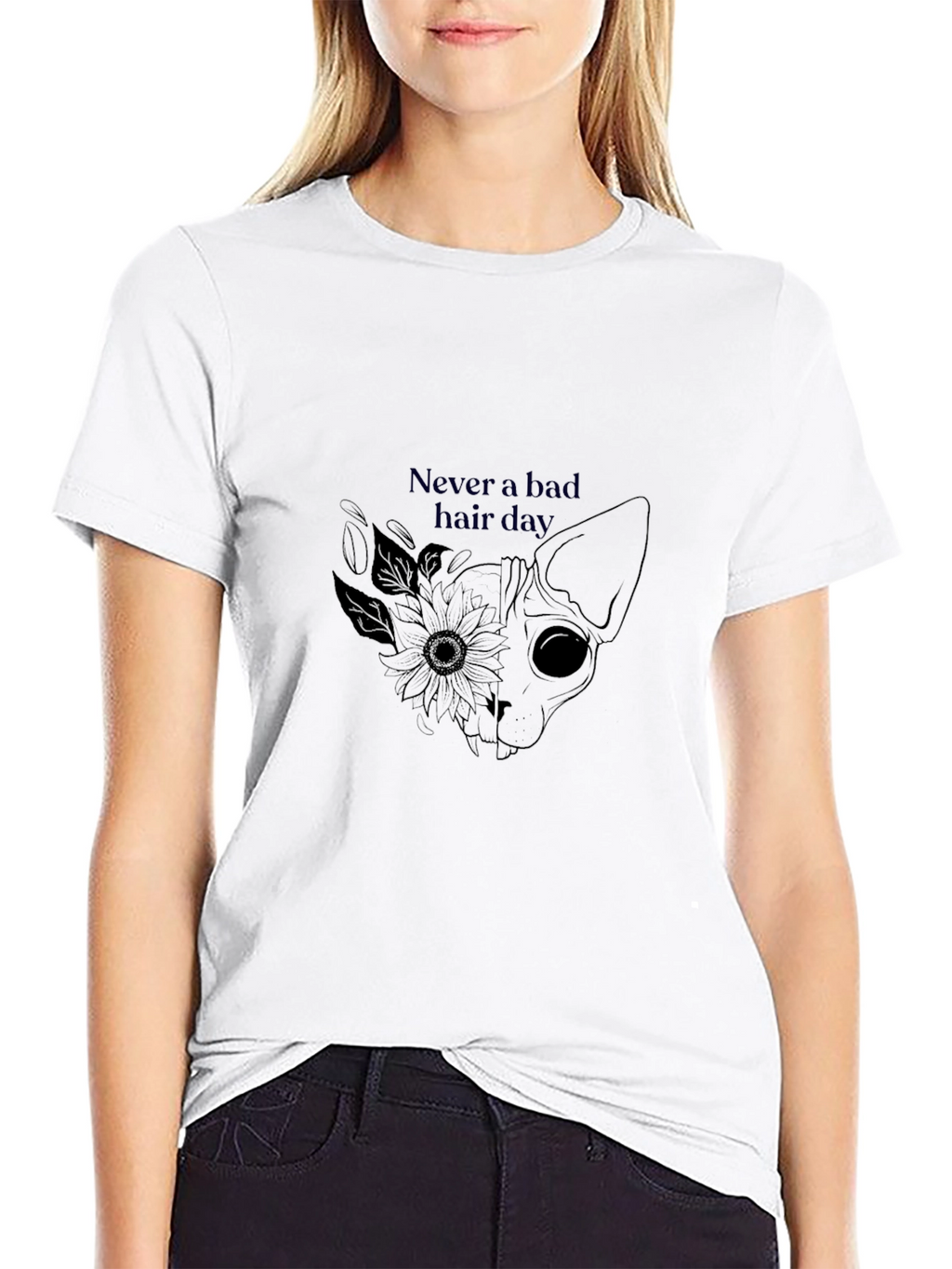 Never A Bad Hair Day Graphic Tee