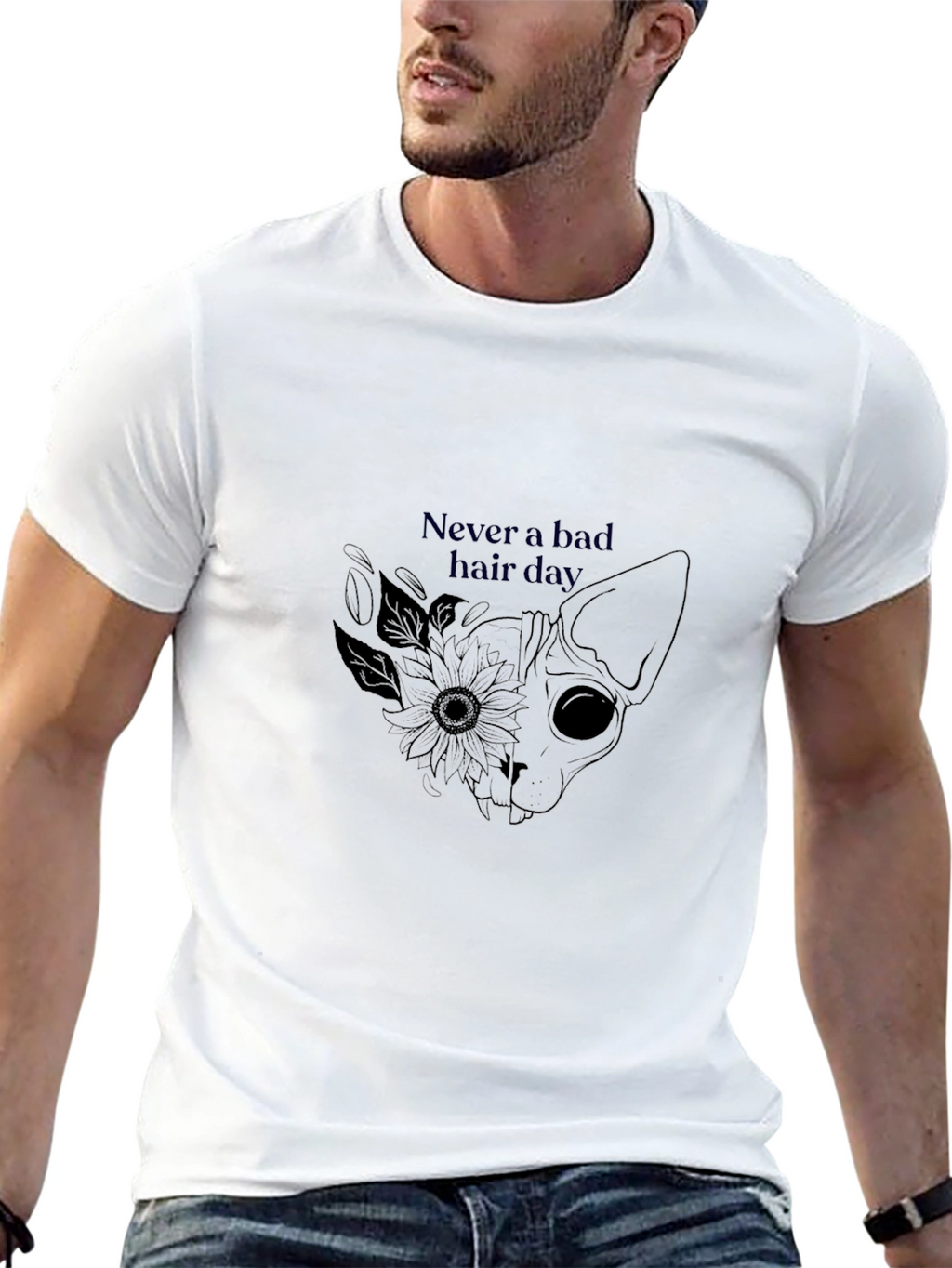 Never A Bad Hair Day Graphic Tee