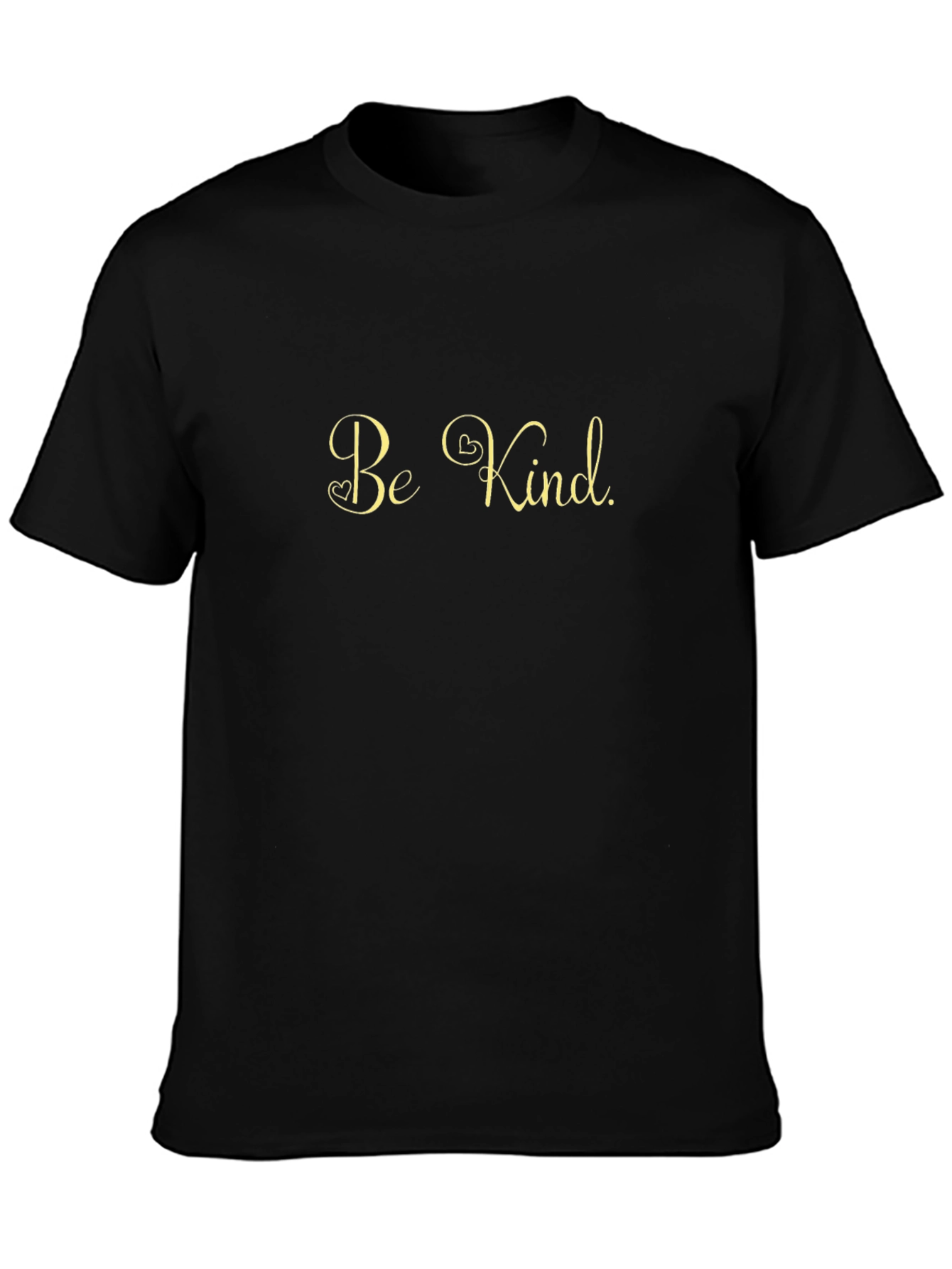 Be Kind Graphic Tee - Black Casual T-Shirt