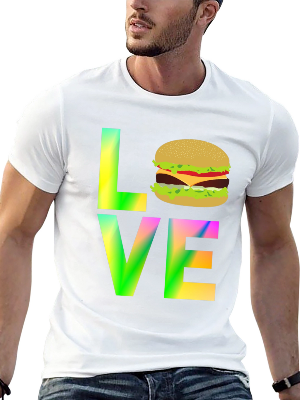 Burger Love Graphic T-Shirt