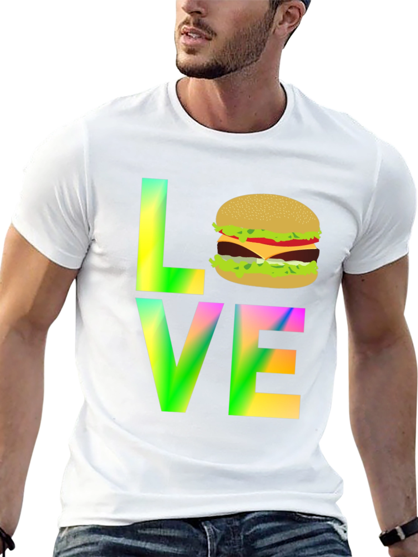 Burger Love Graphic T-Shirt