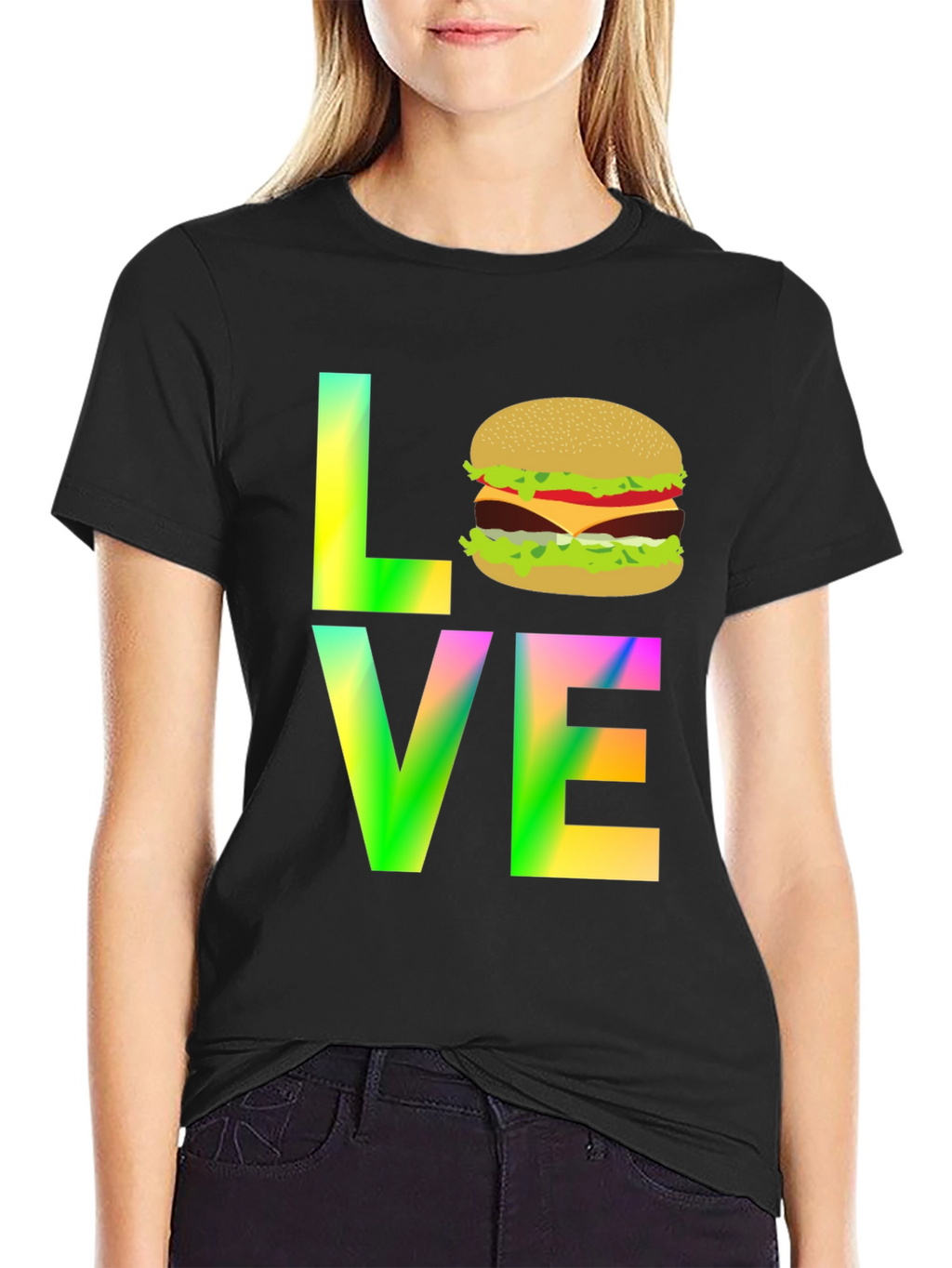 Burger Love Graphic T-Shirt