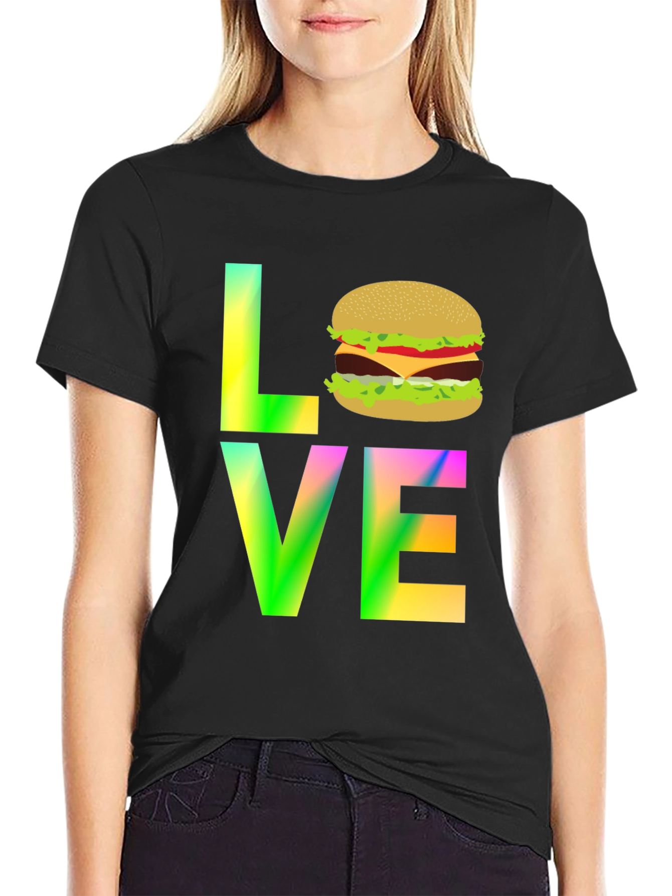 Burger Love Graphic T-Shirt
