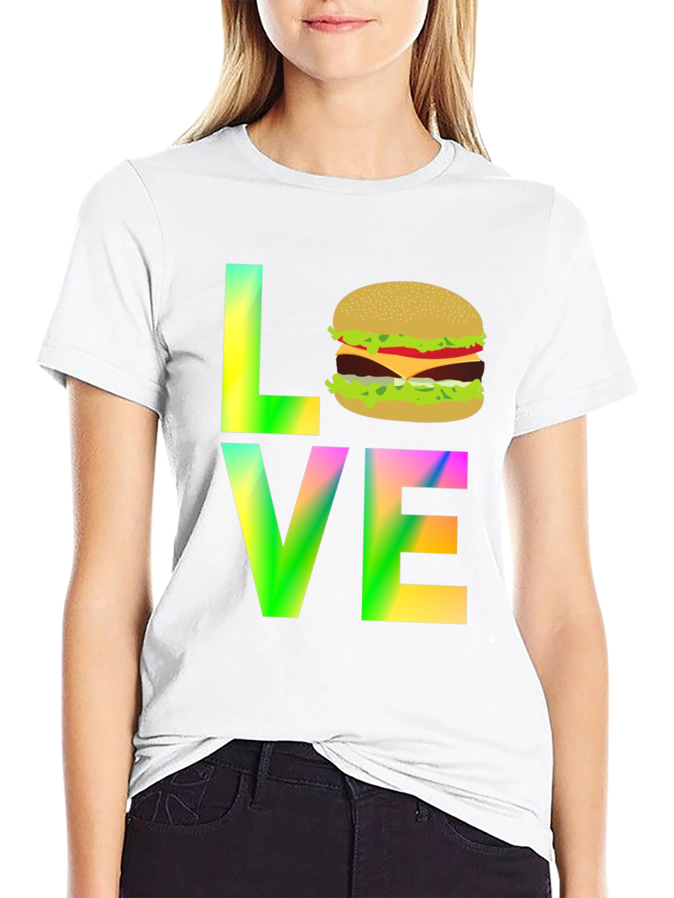 Burger Love Graphic T-Shirt