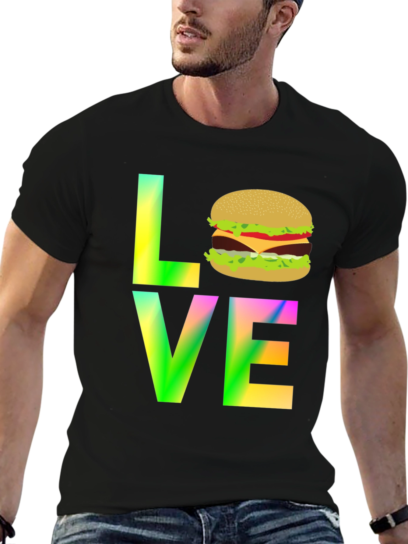 Burger Love Graphic T-Shirt