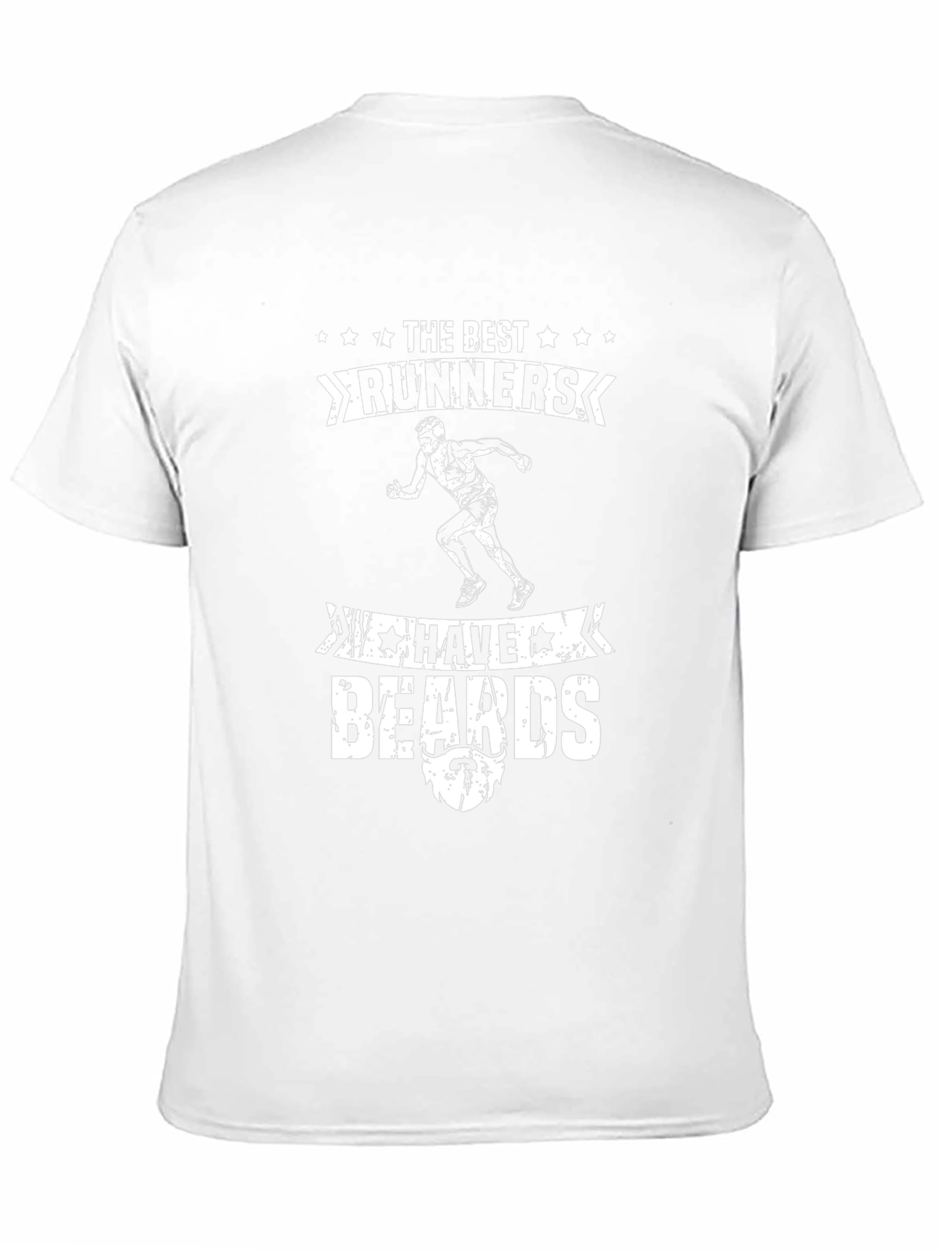 Best Runners Have Beards Black T-Shirt