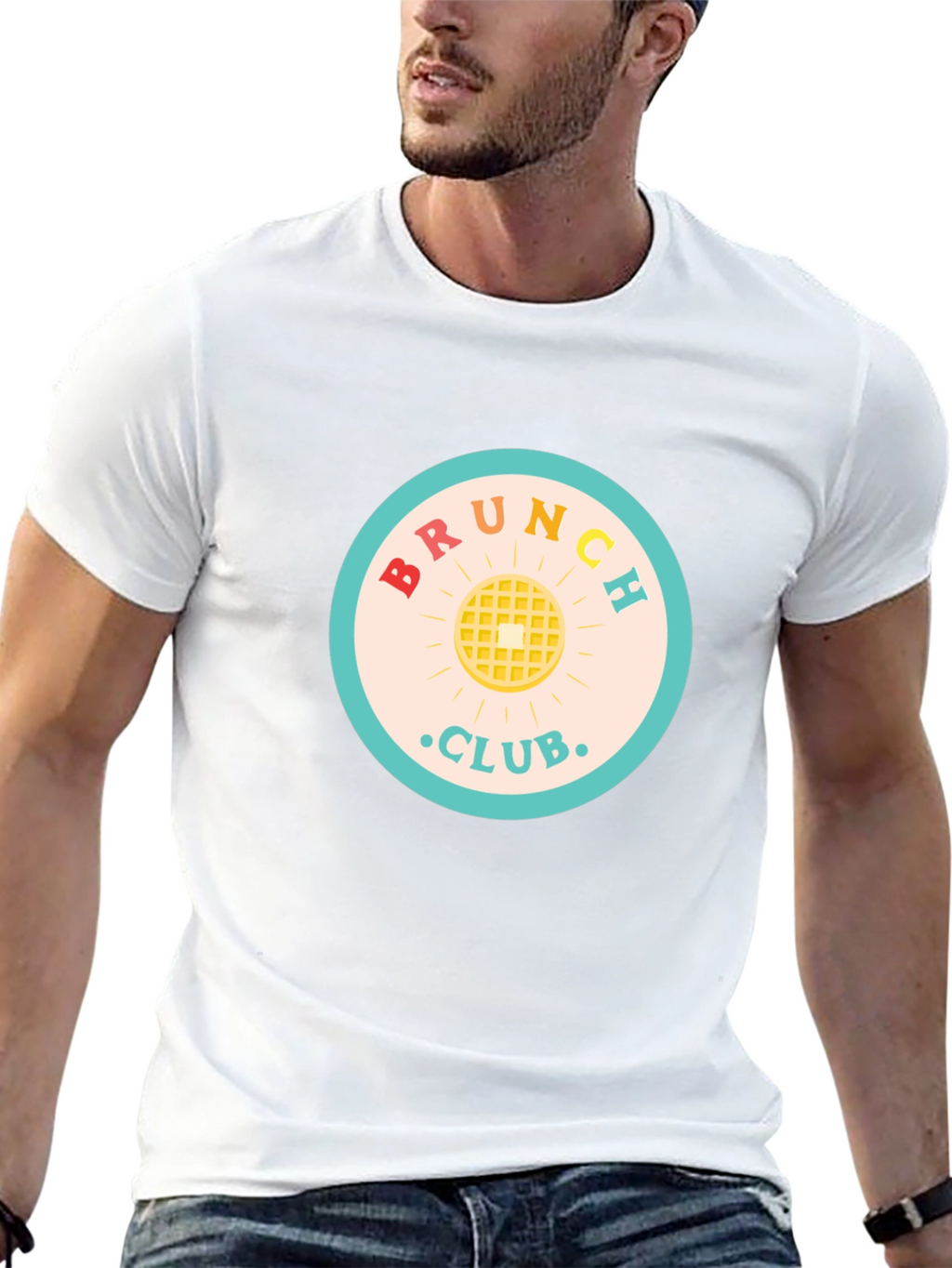Brunch Club Waffle Graphic Tee