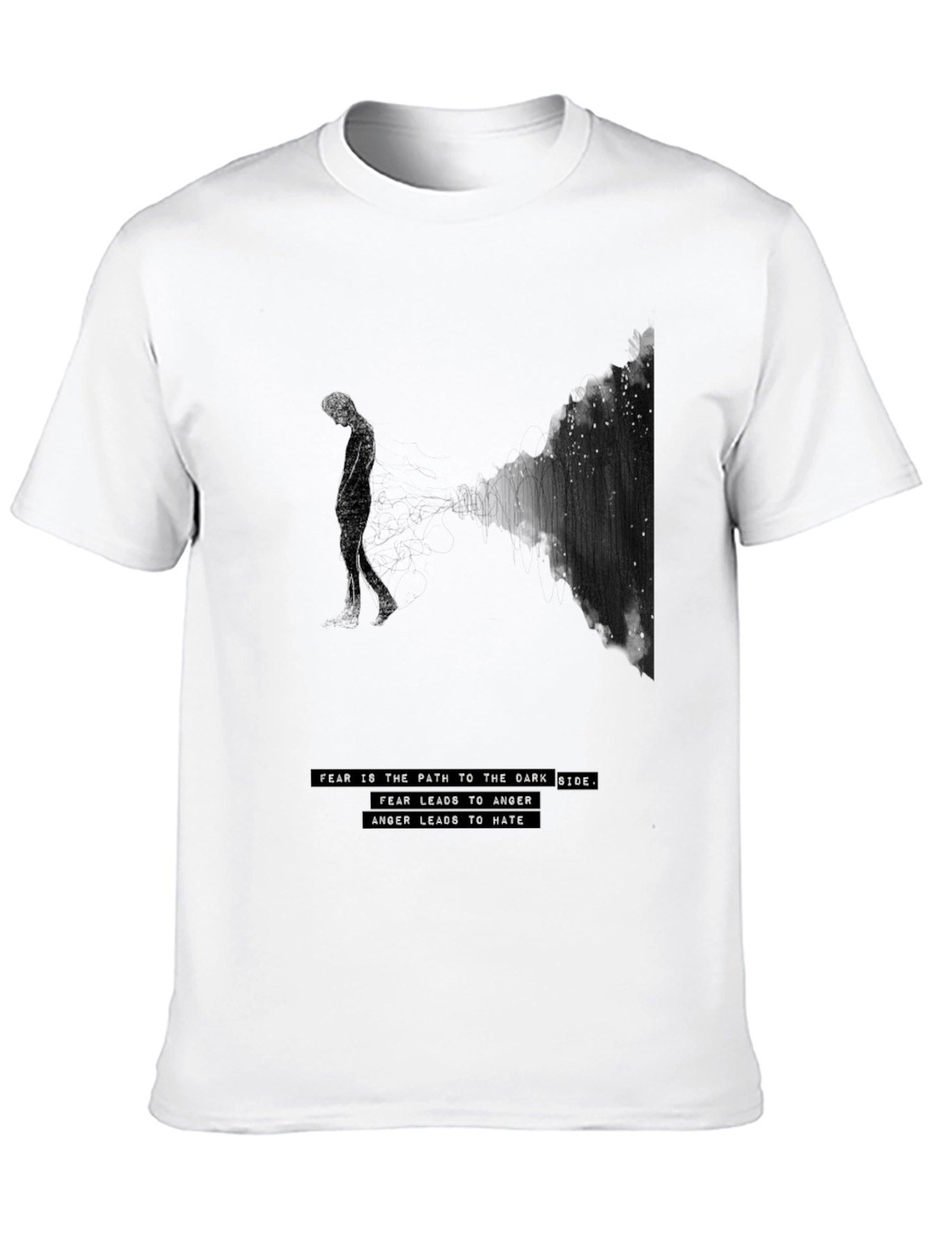 Dark Side Path T-Shirt - Fear Leads to Anger Tee
