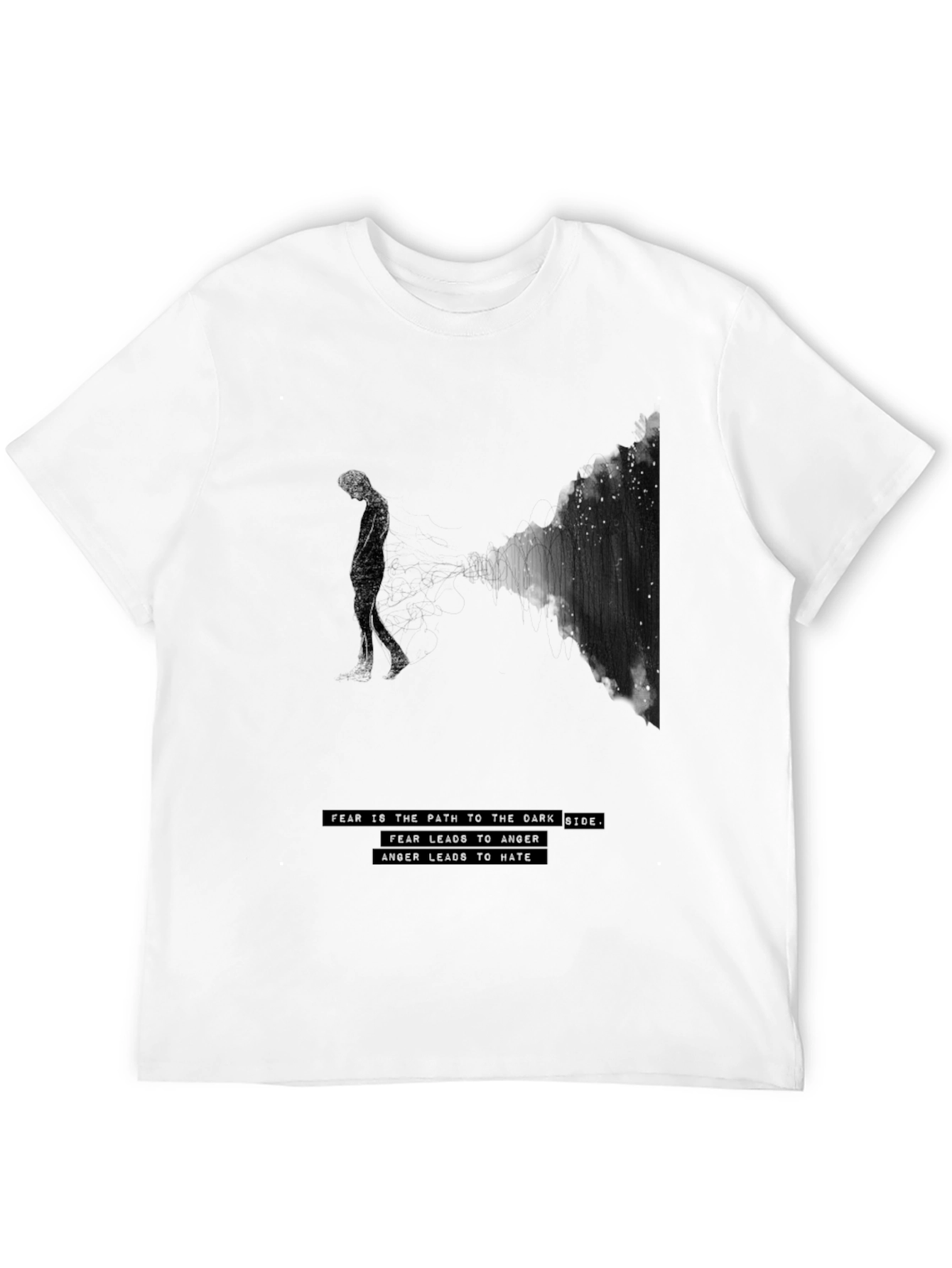 Dark Side Path T-Shirt - Fear Leads to Anger Tee