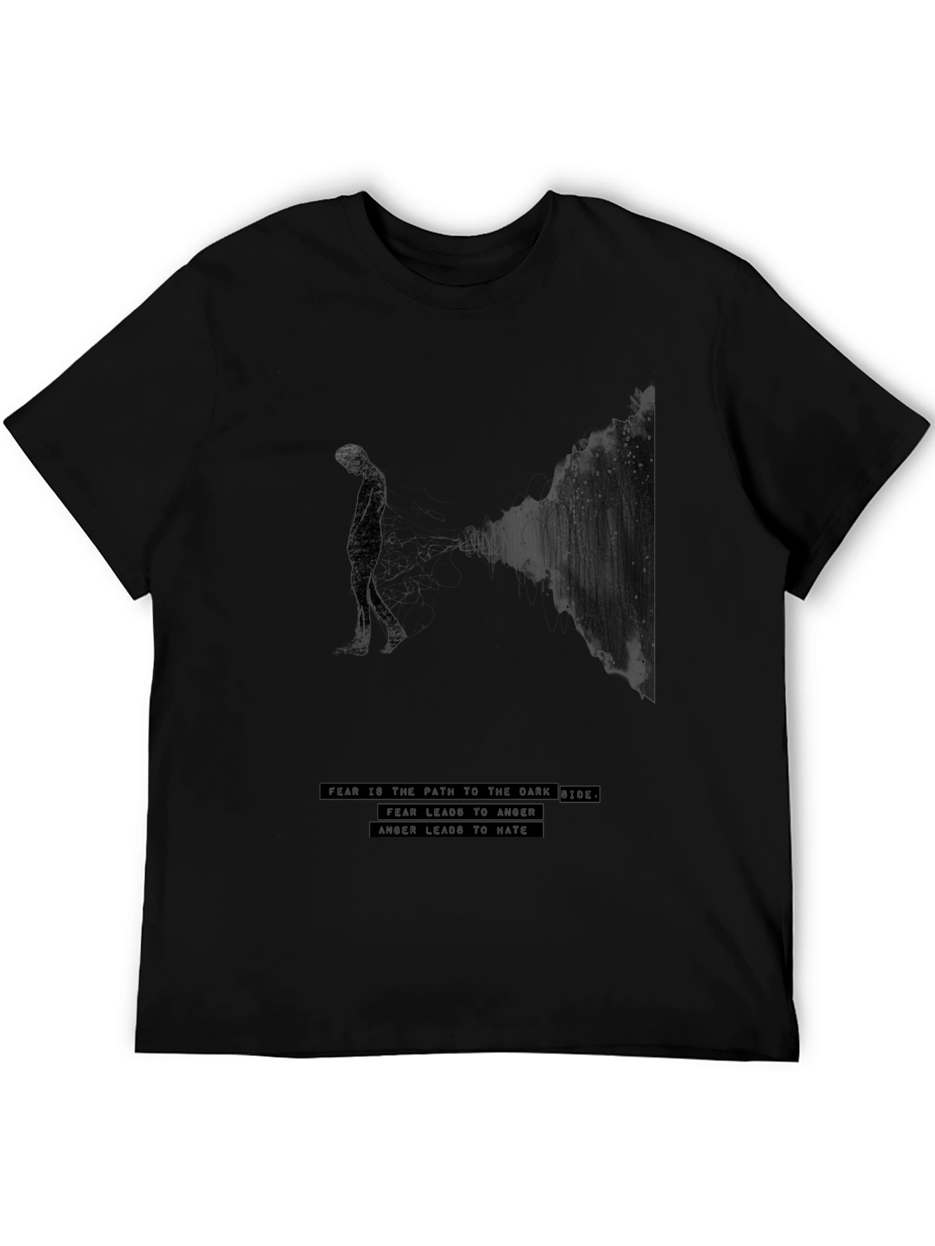 Dark Side Path T-Shirt - Fear Leads to Anger Tee