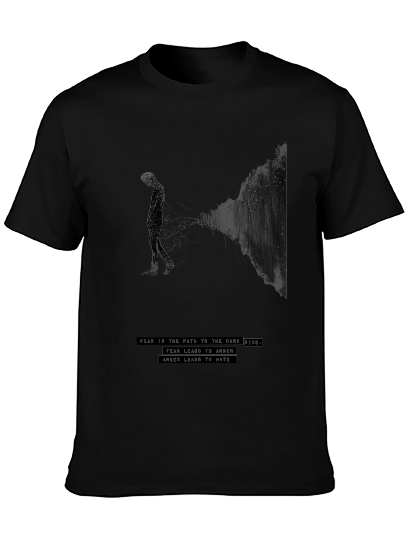 Dark Side Path T-Shirt - Fear Leads to Anger Tee