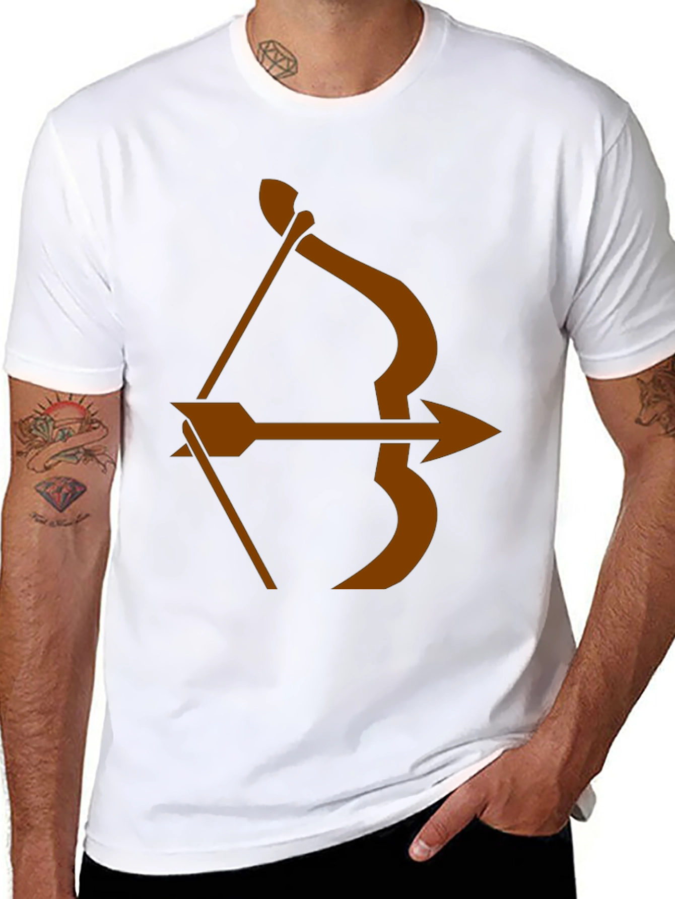 Archer Bow Arrow Graphic T-Shirt