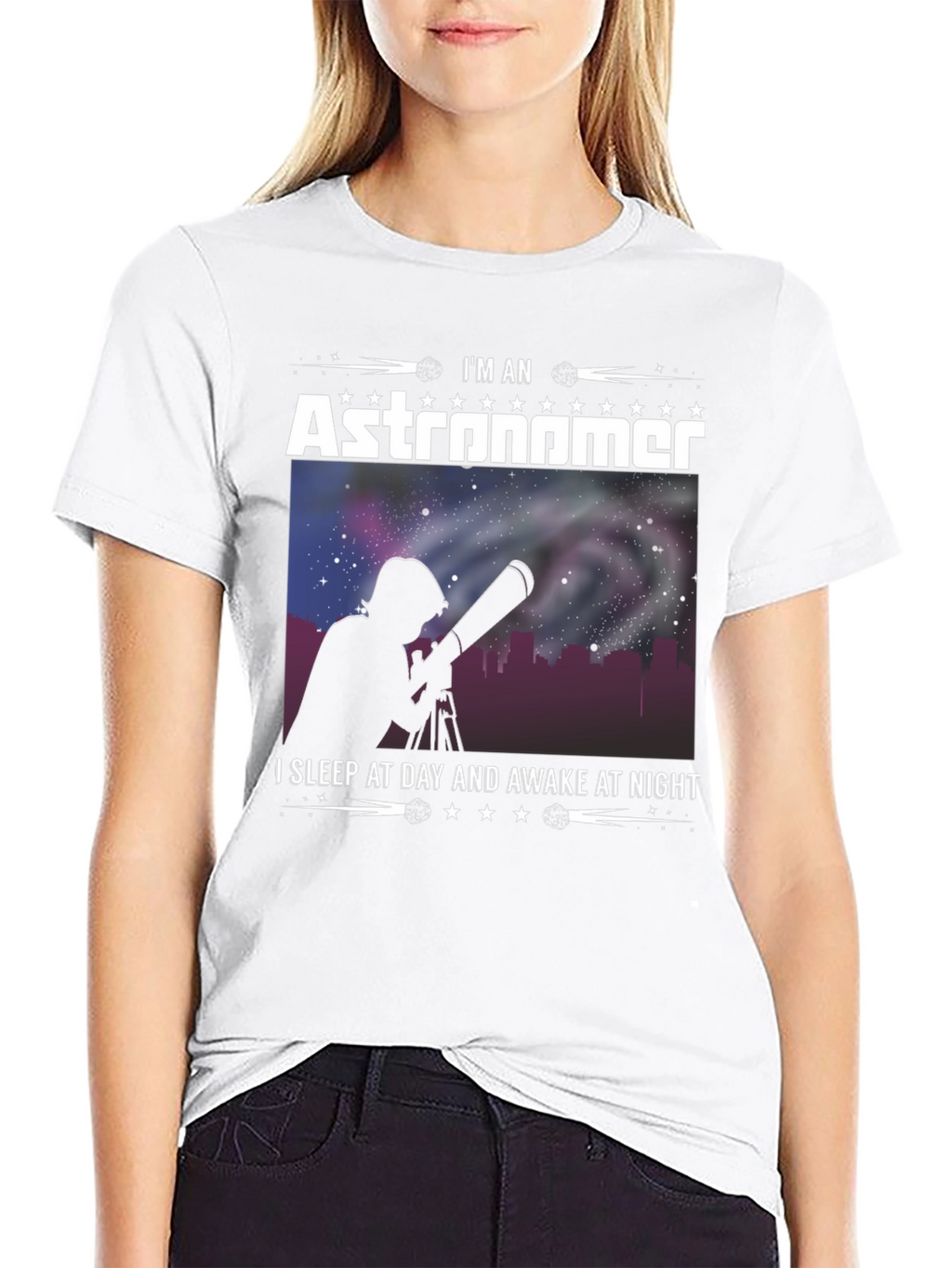 Astronomer T-Shirt: I Sleep At Day