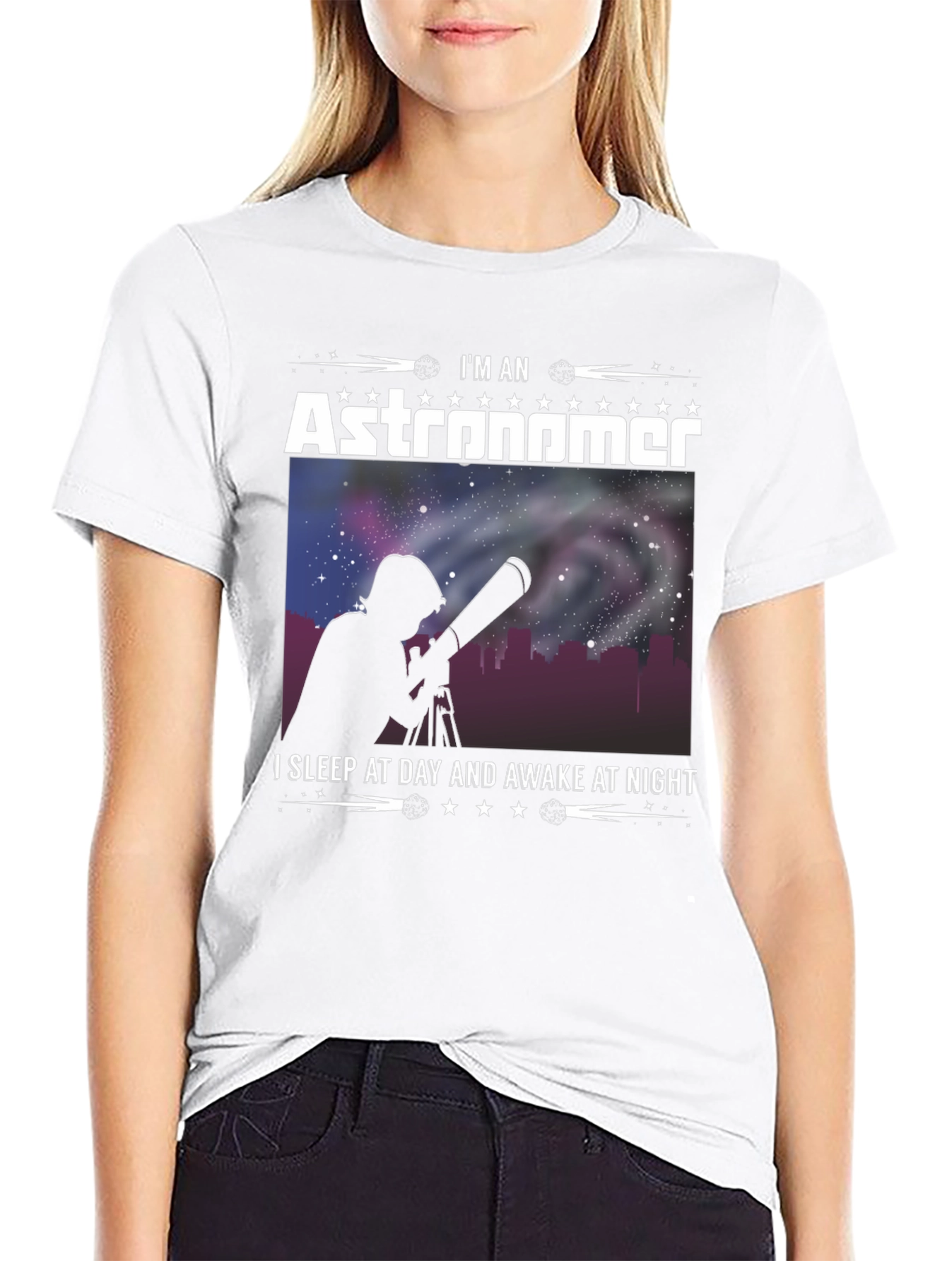 Astronomer T-Shirt: I Sleep At Day