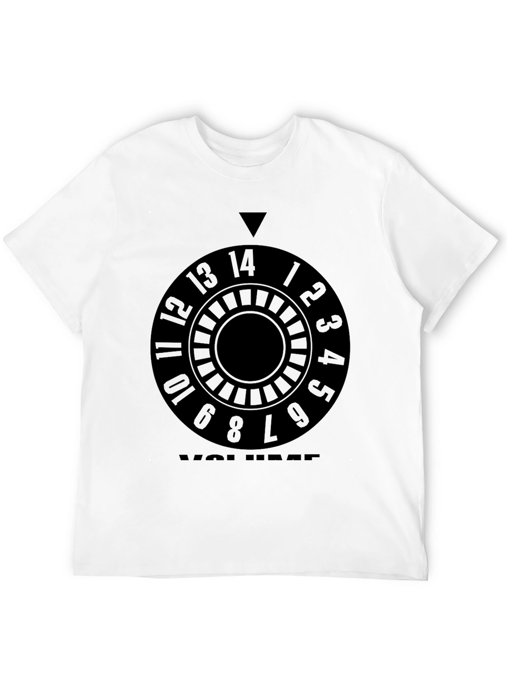 Volume Knob Graphic Tee - Black