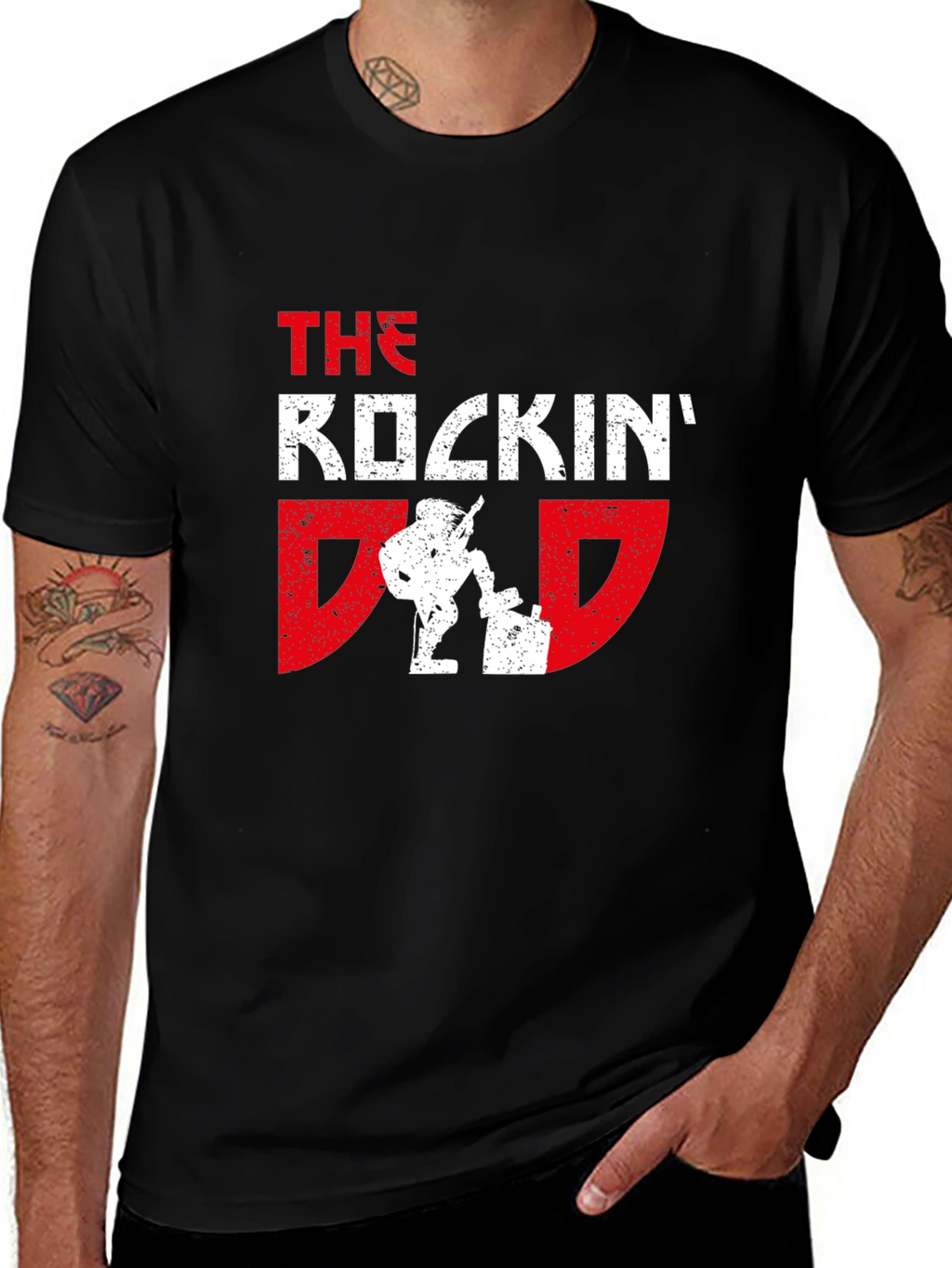 The Rockin Dad Graphic T-Shirt