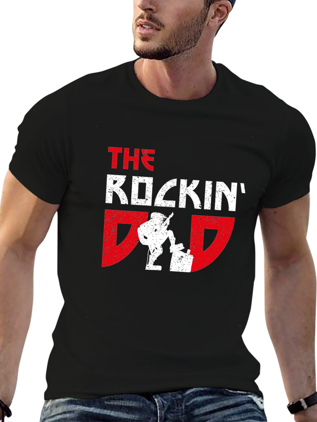The Rockin Dad Graphic T-Shirt