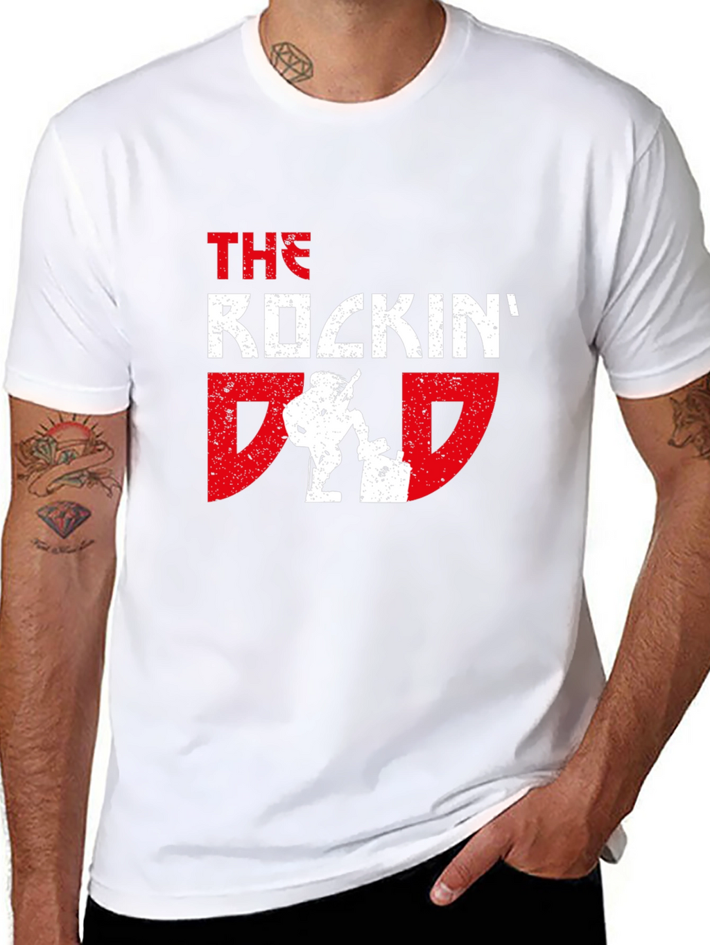 The Rockin Dad Graphic T-Shirt