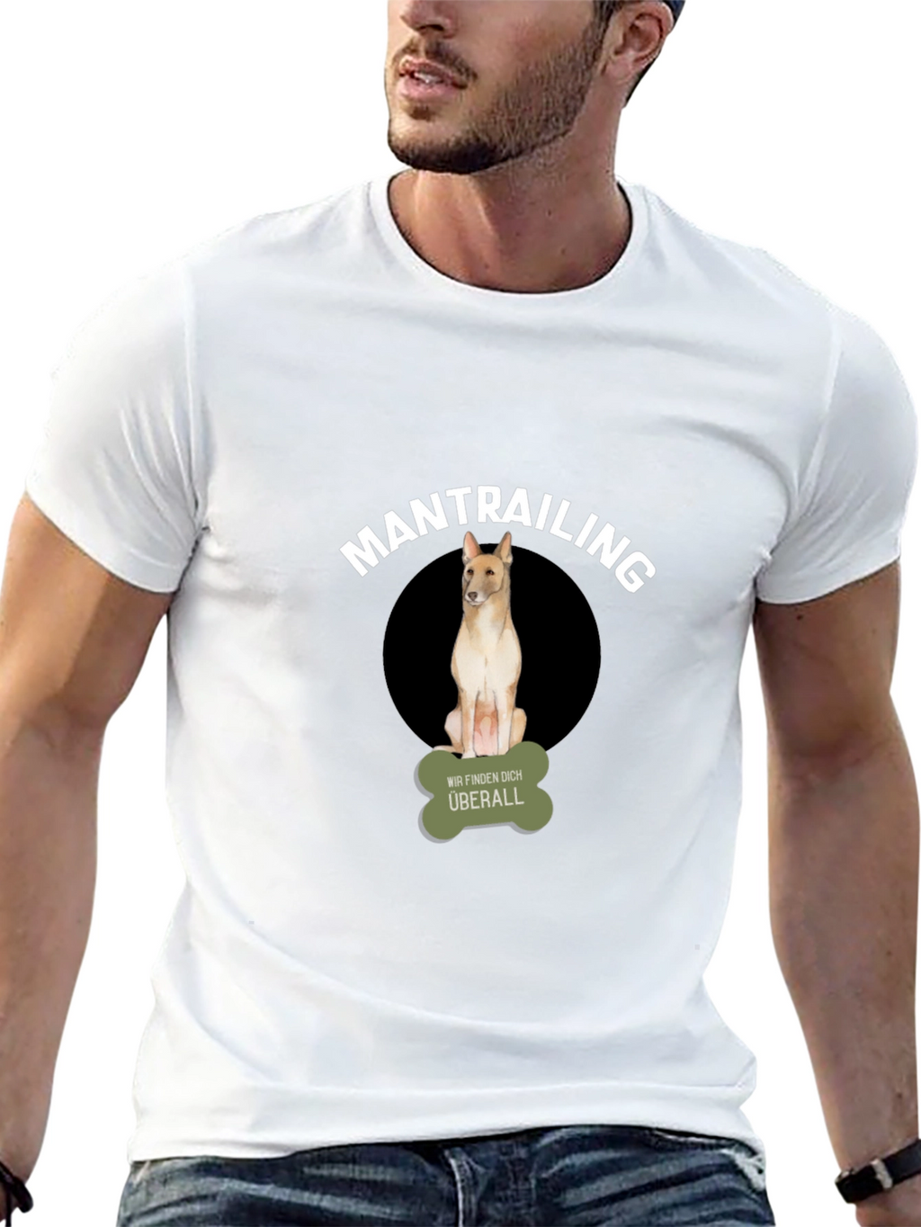 Mantrailing Dog T-Shirt
