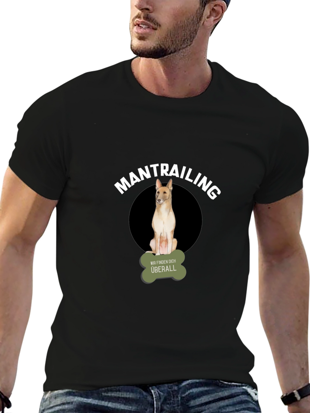 Mantrailing Dog T-Shirt