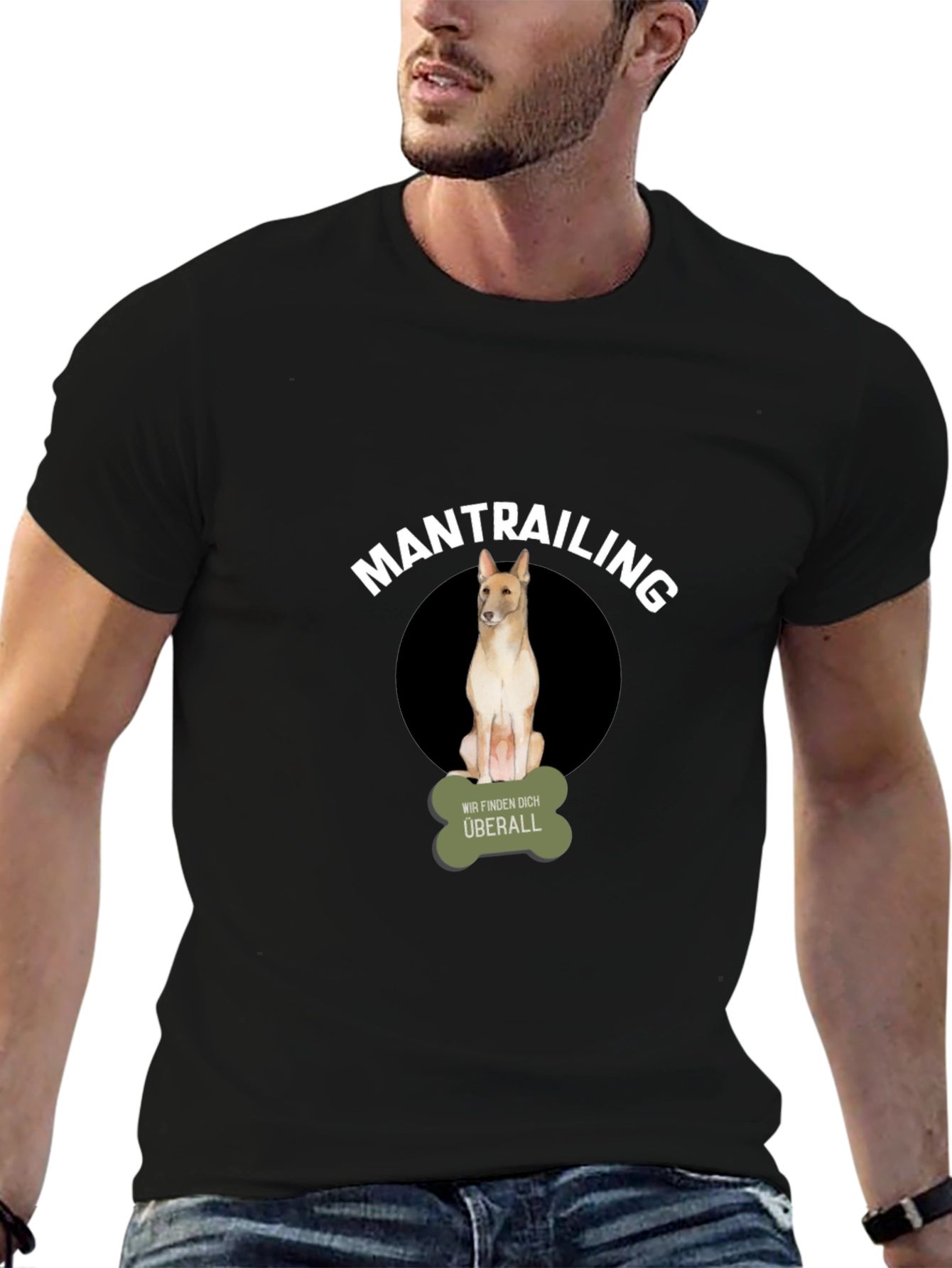 Mantrailing Dog T-Shirt