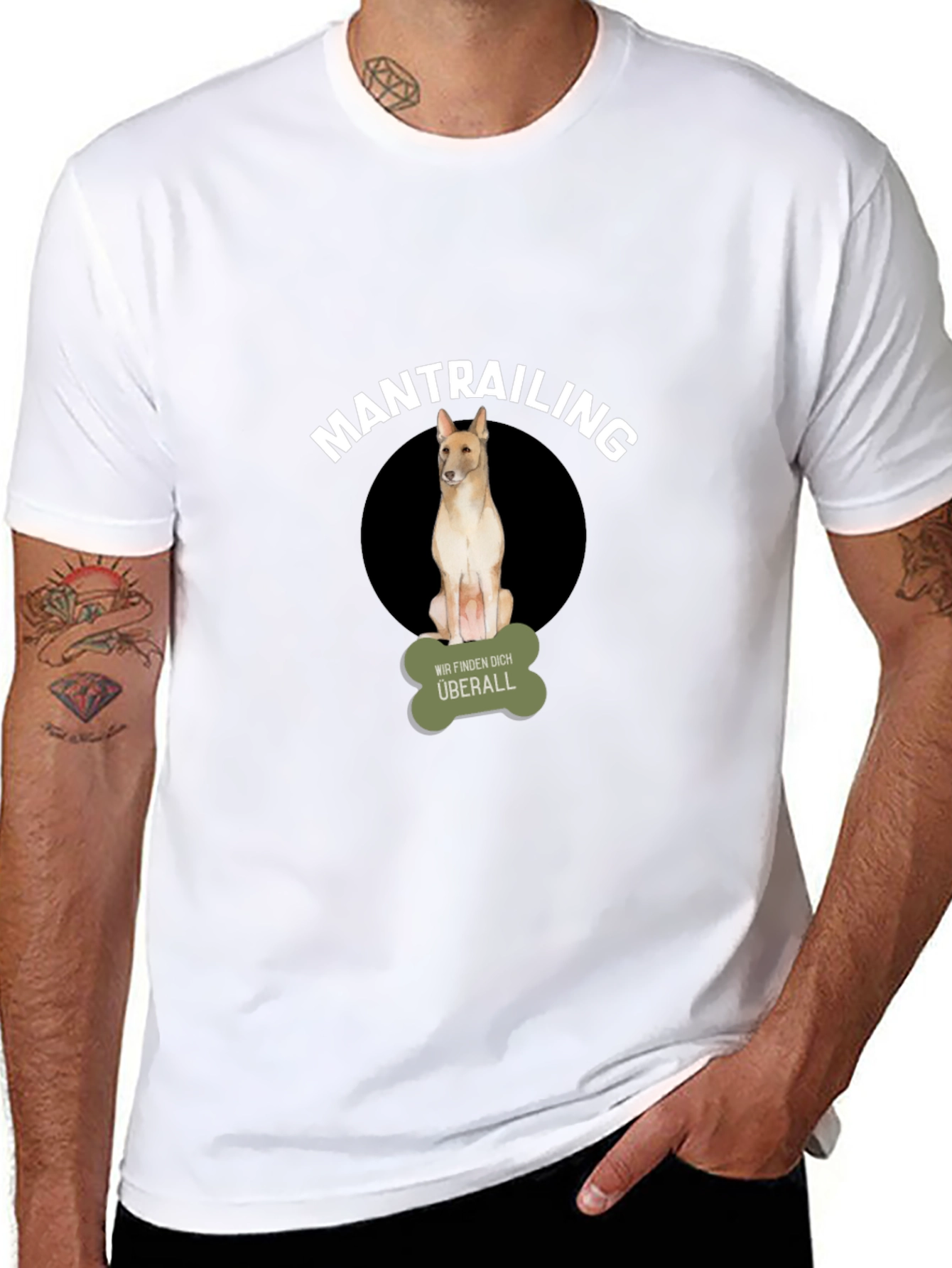 Mantrailing Dog T-Shirt