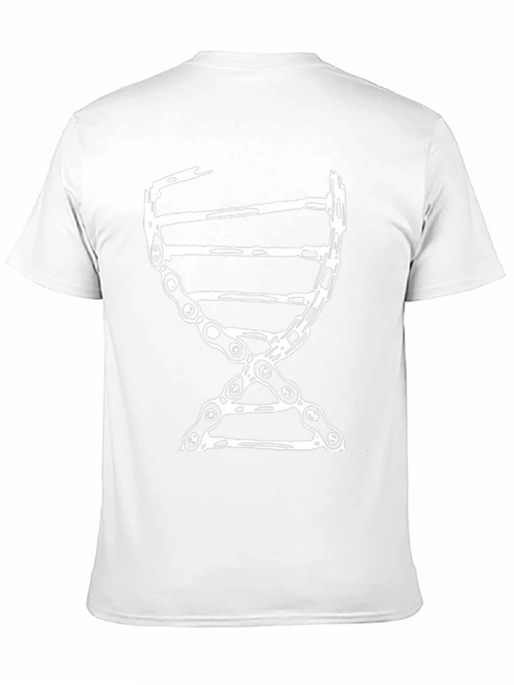 DNA Chain Graphic Tee - Black