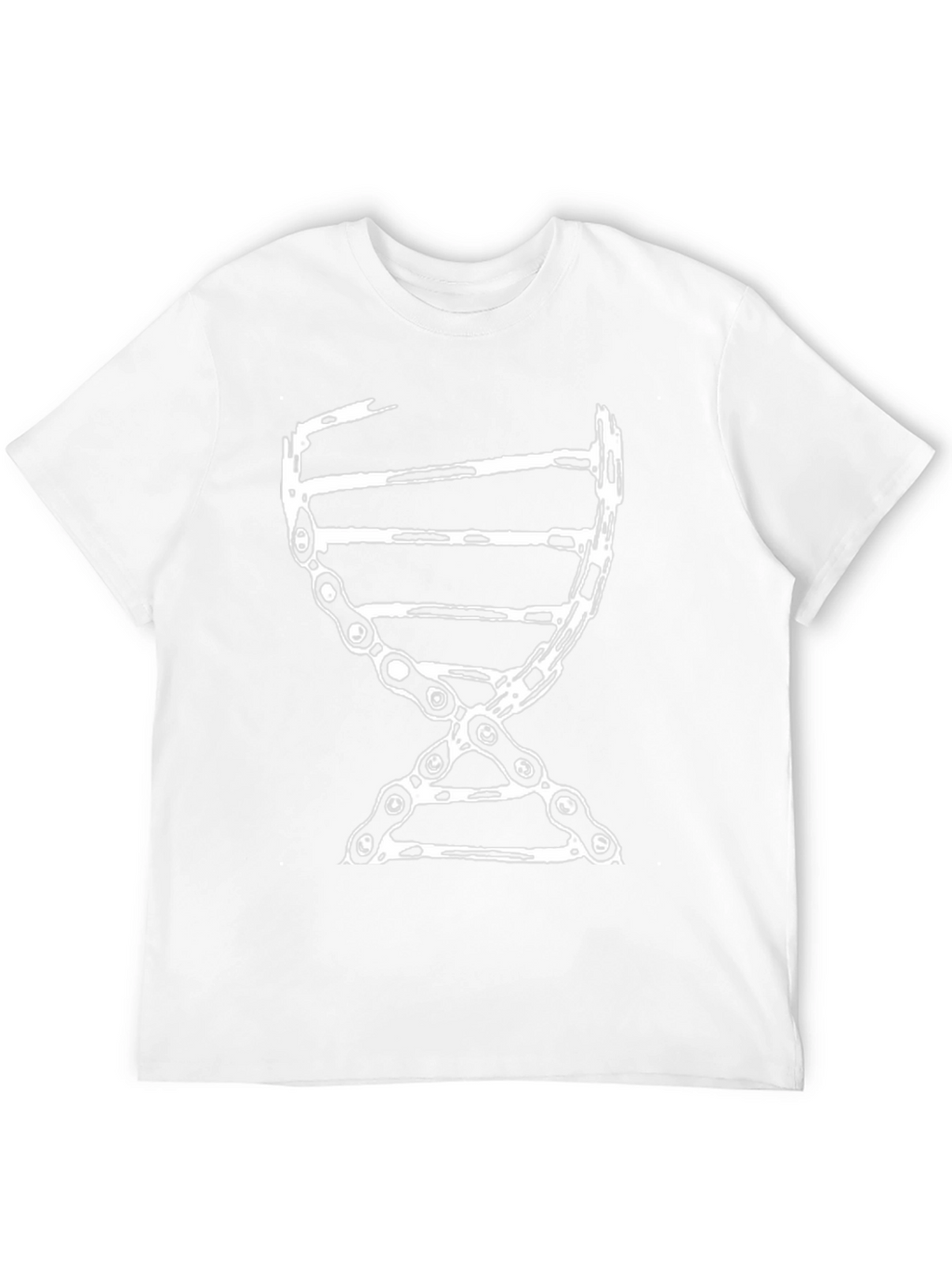 DNA Chain Graphic Tee - Black