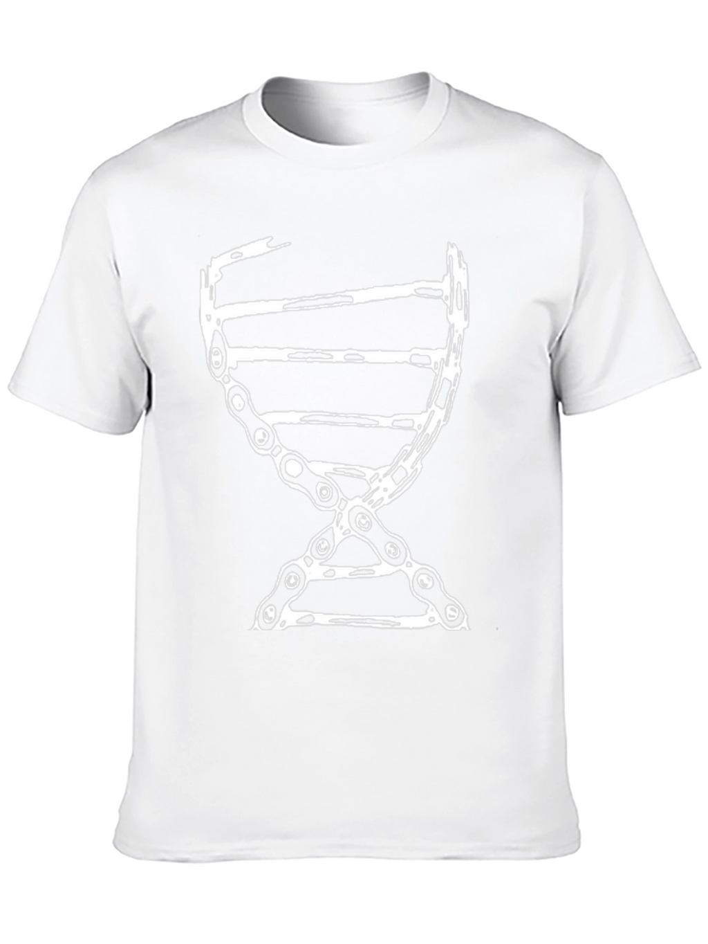 DNA Chain Graphic Tee - Black