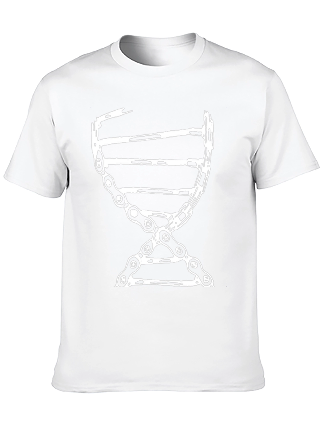 DNA Chain Graphic Tee - Black