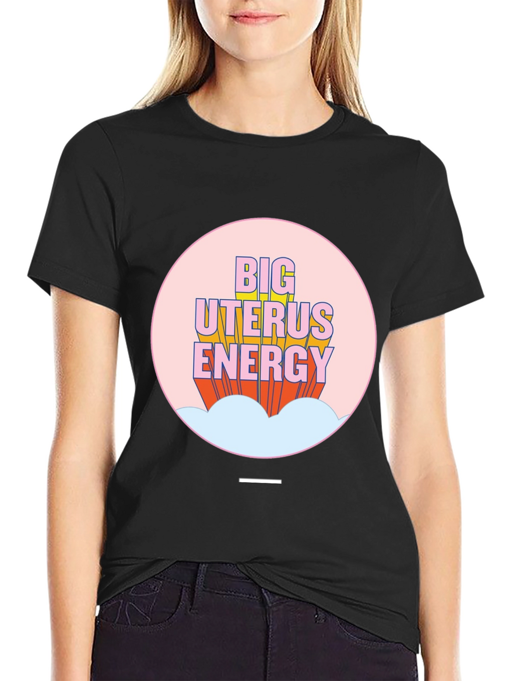Big Uterus Energy Graphic Tee