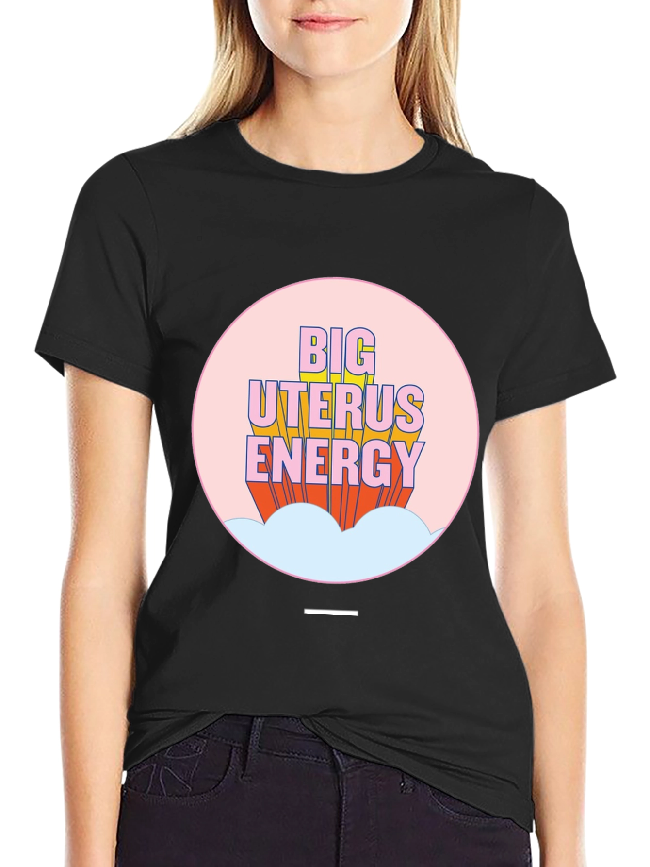 Big Uterus Energy Graphic Tee