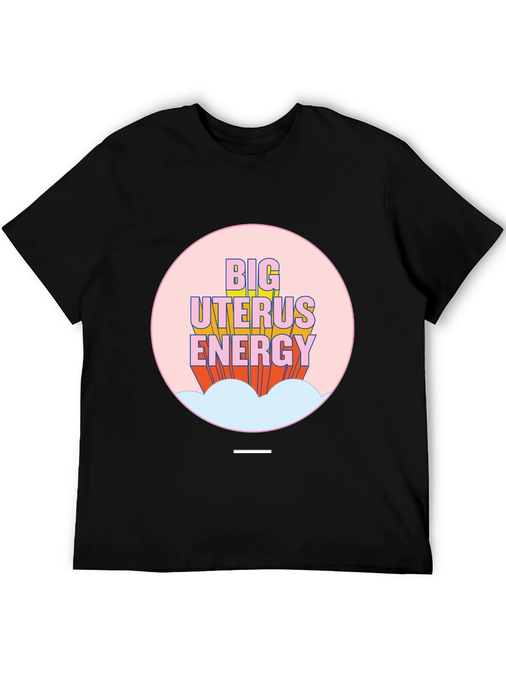 Big Uterus Energy Graphic Tee