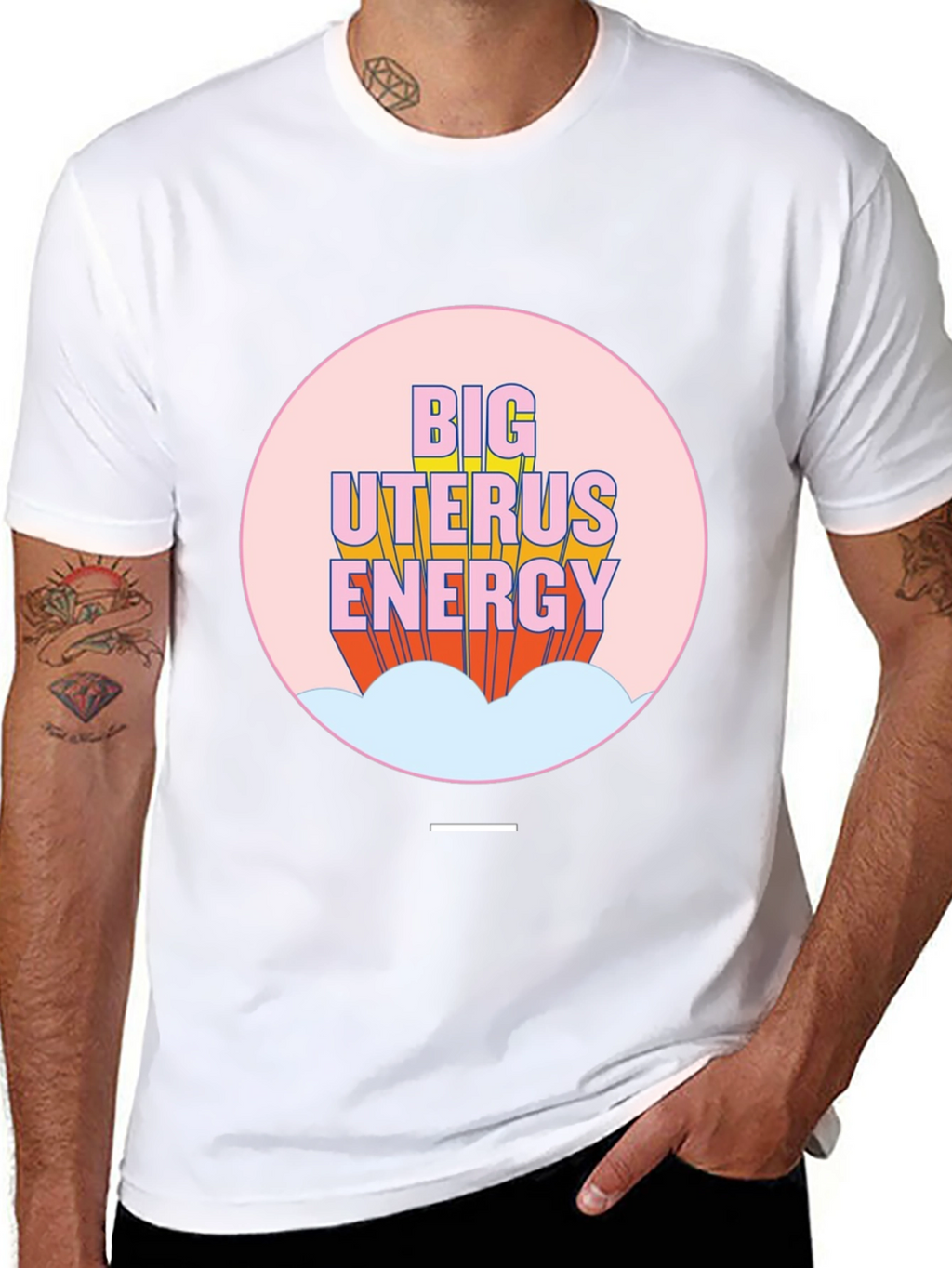 Big Uterus Energy Graphic Tee