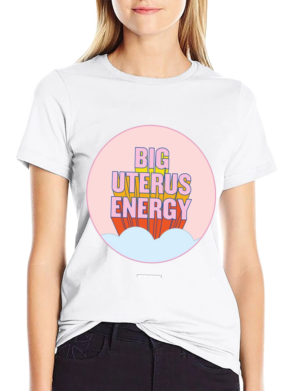 Big Uterus Energy Graphic Tee
