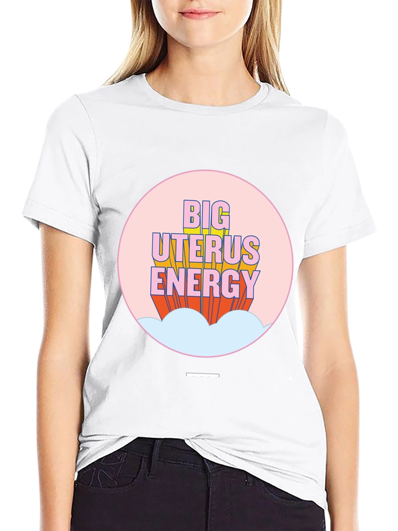 Big Uterus Energy Graphic Tee