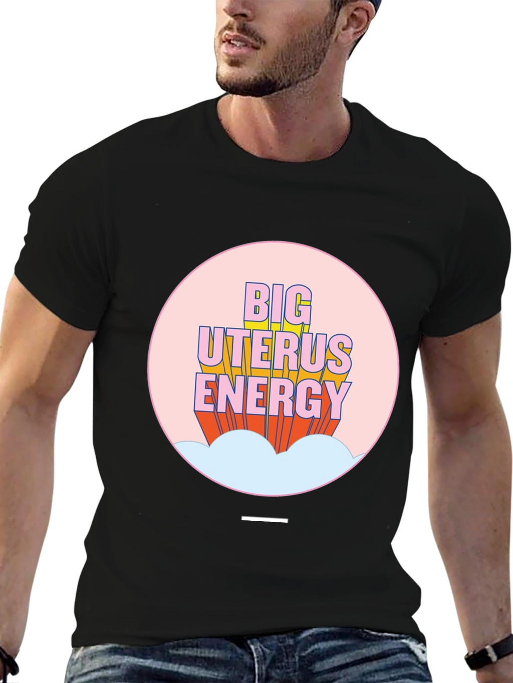 Big Uterus Energy Graphic Tee