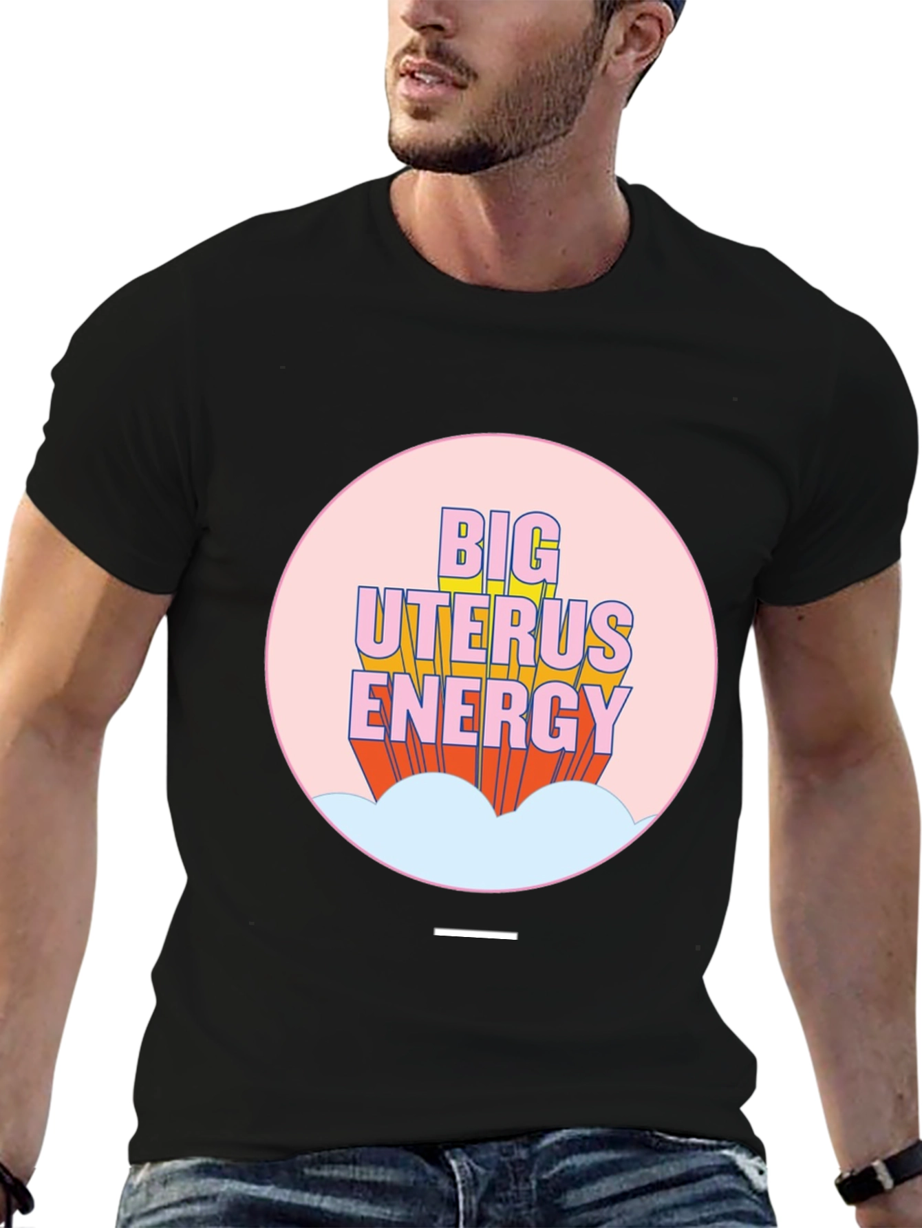 Big Uterus Energy Graphic Tee