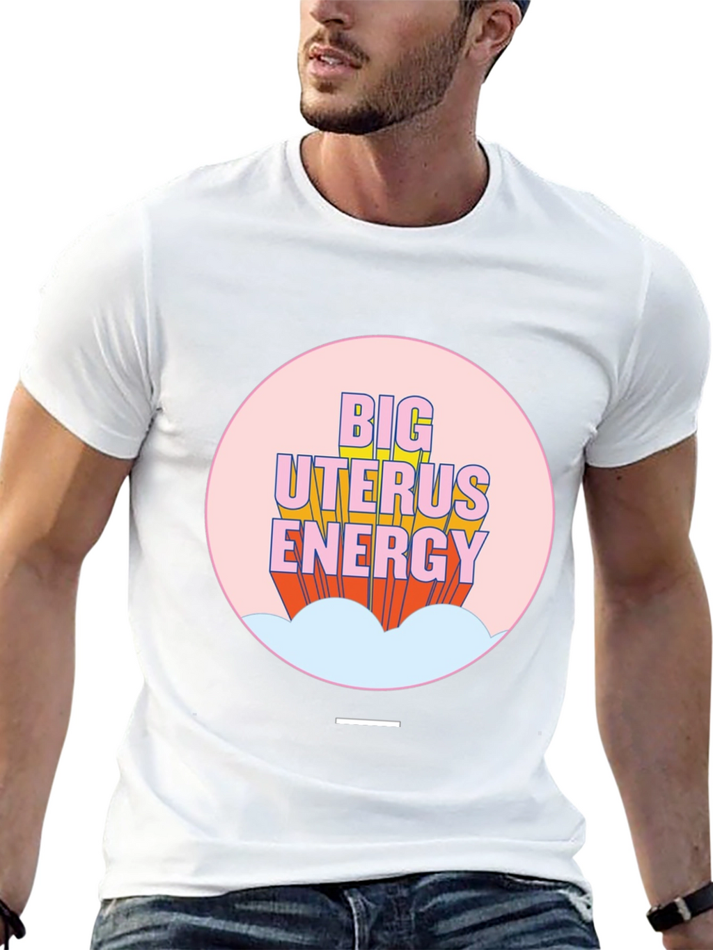 Big Uterus Energy Graphic Tee