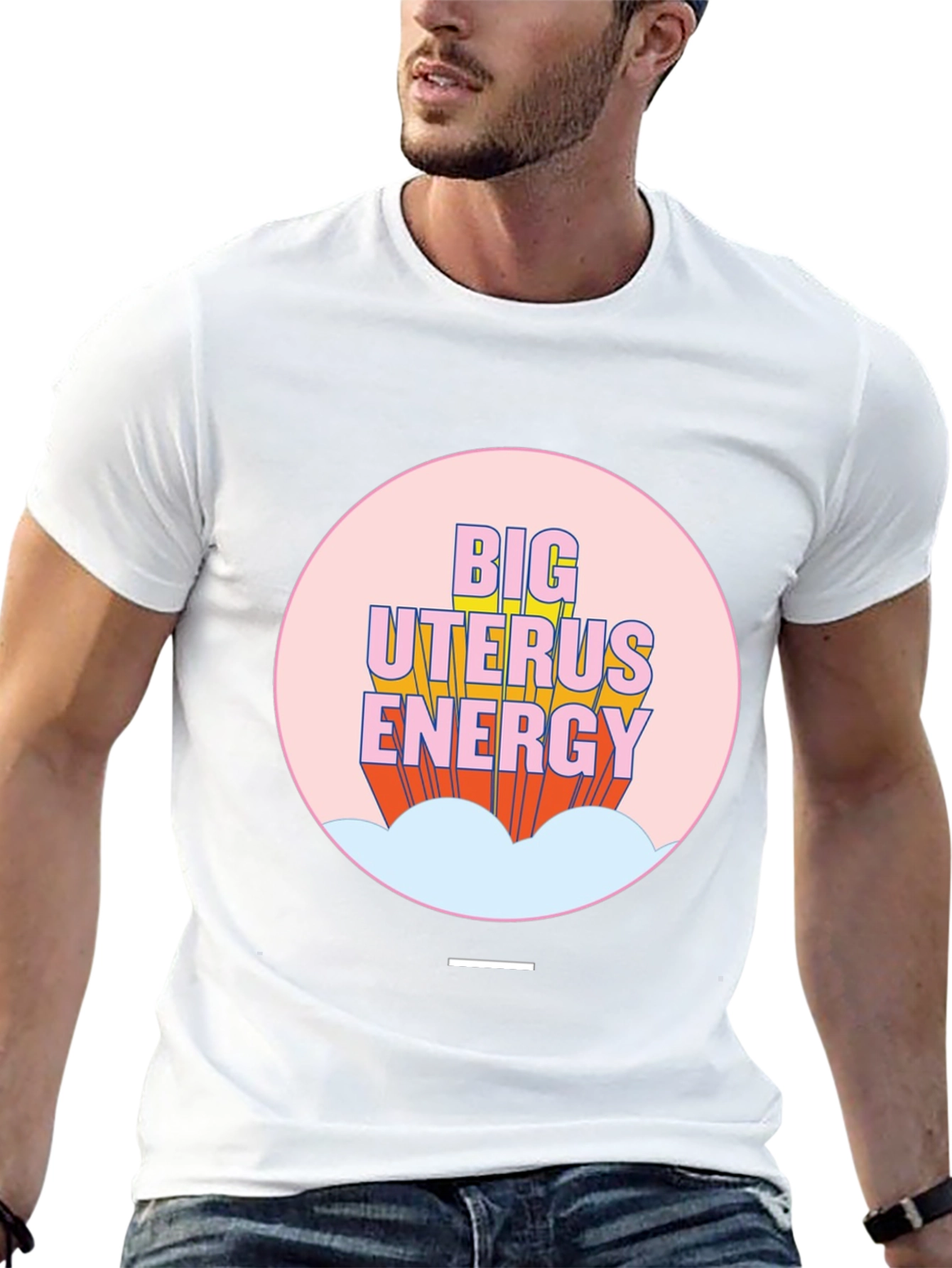 Big Uterus Energy Graphic Tee
