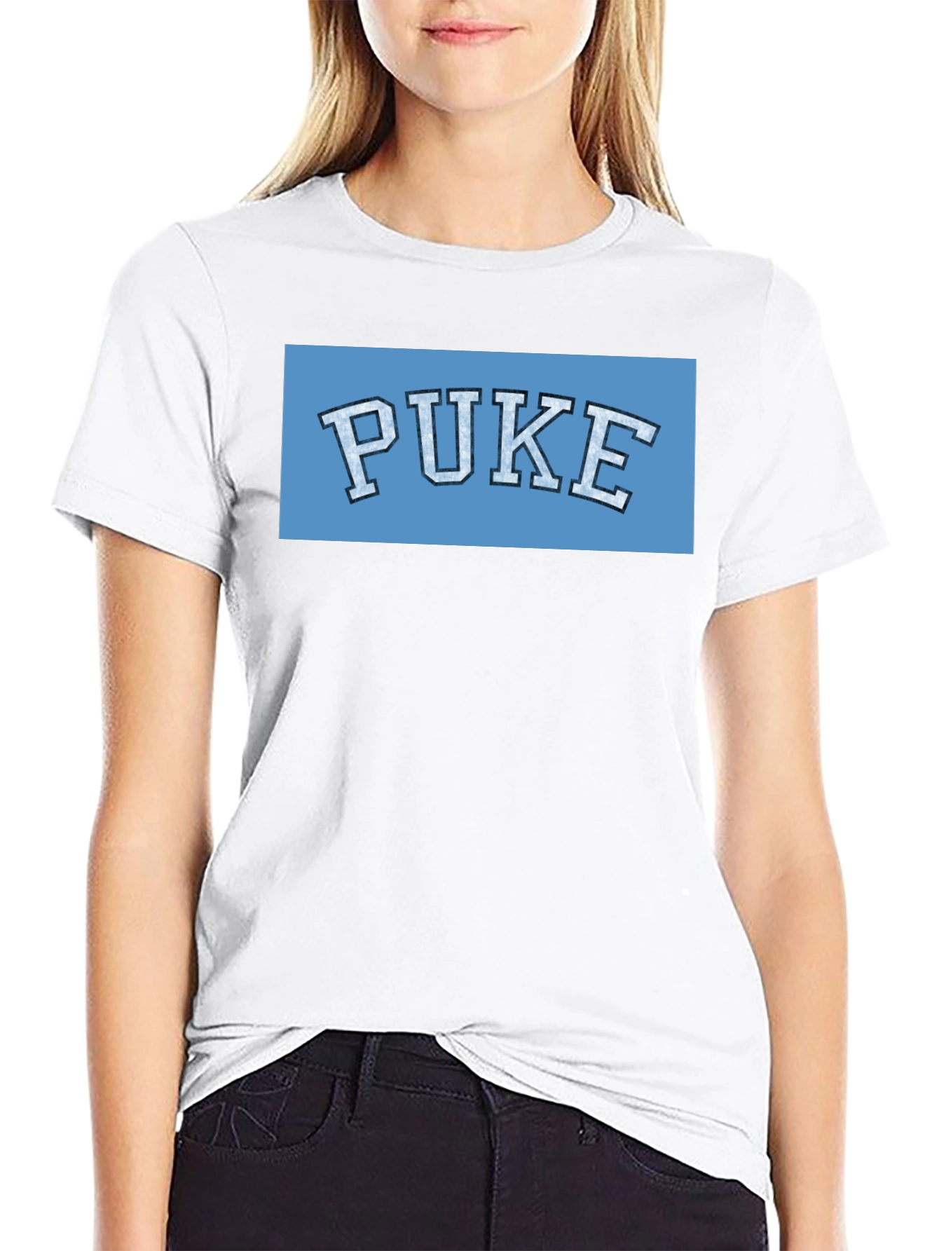PUKE Graphic T-Shirt - College Humor Tee