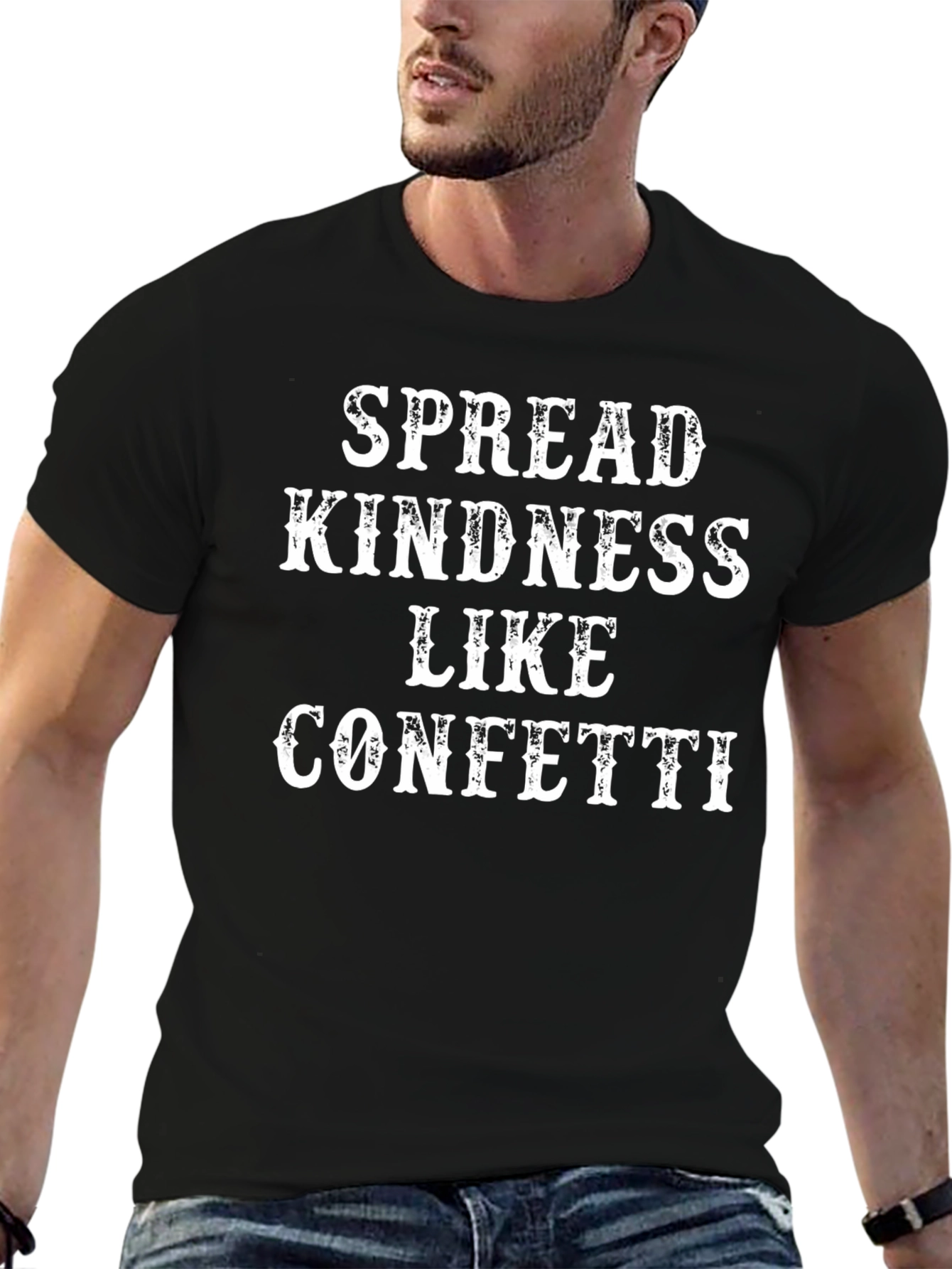 Spread Kindness Like Confetti Graphic Tee