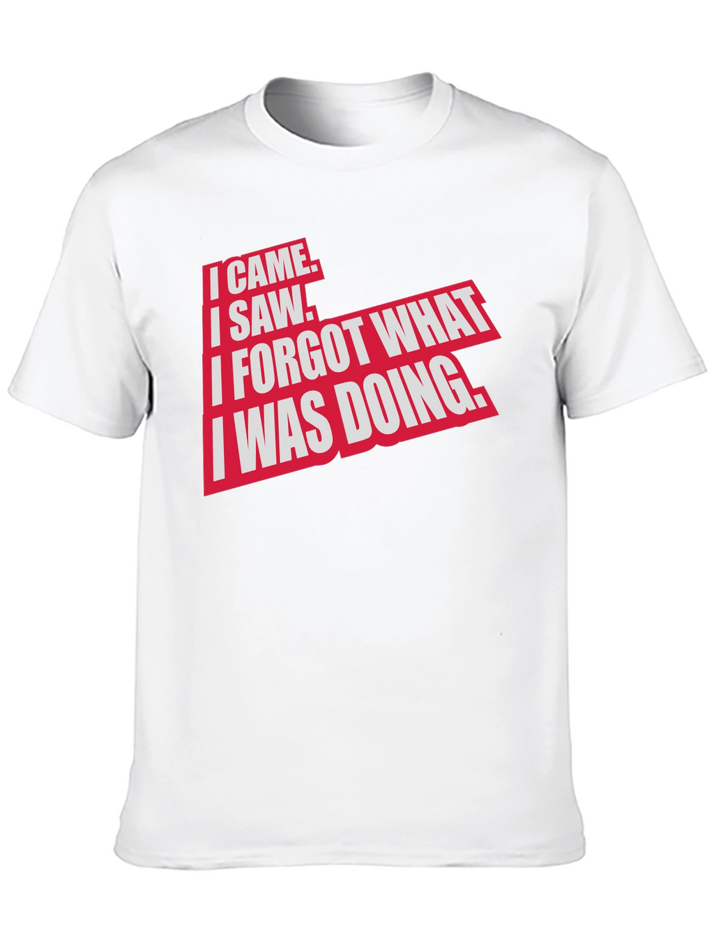 I Came I Saw Funny Graphic T-Shirt