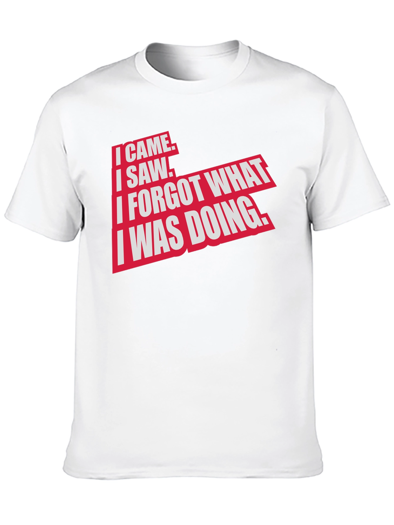 I Came I Saw Funny Graphic T-Shirt