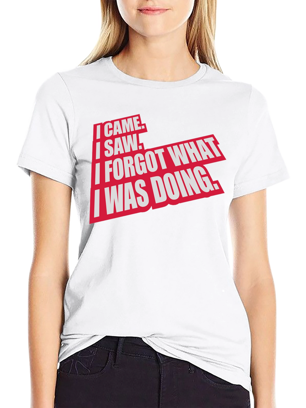 I Came I Saw Funny Graphic T-Shirt