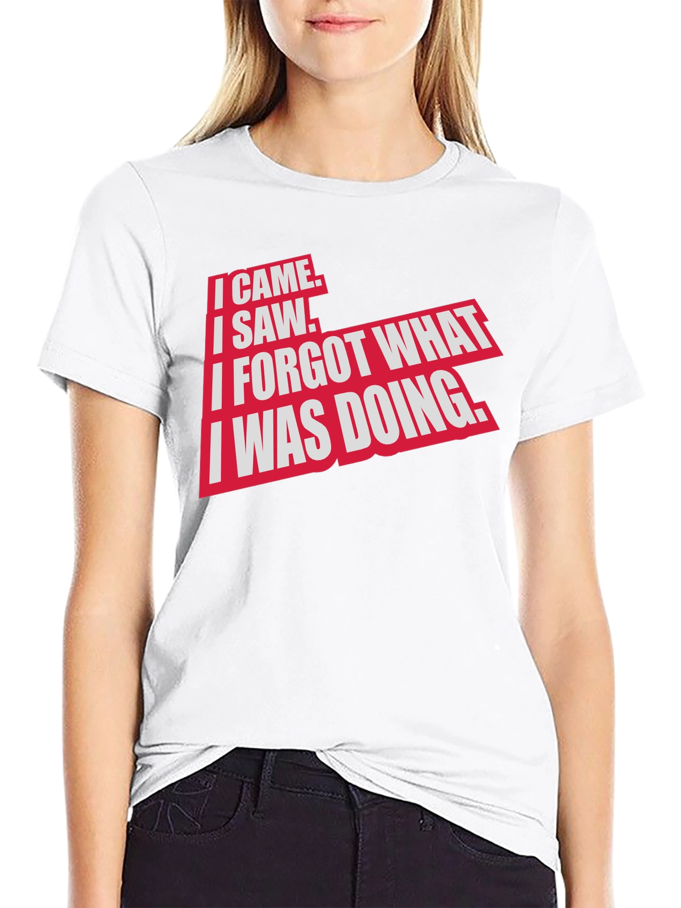 I Came I Saw Funny Graphic T-Shirt