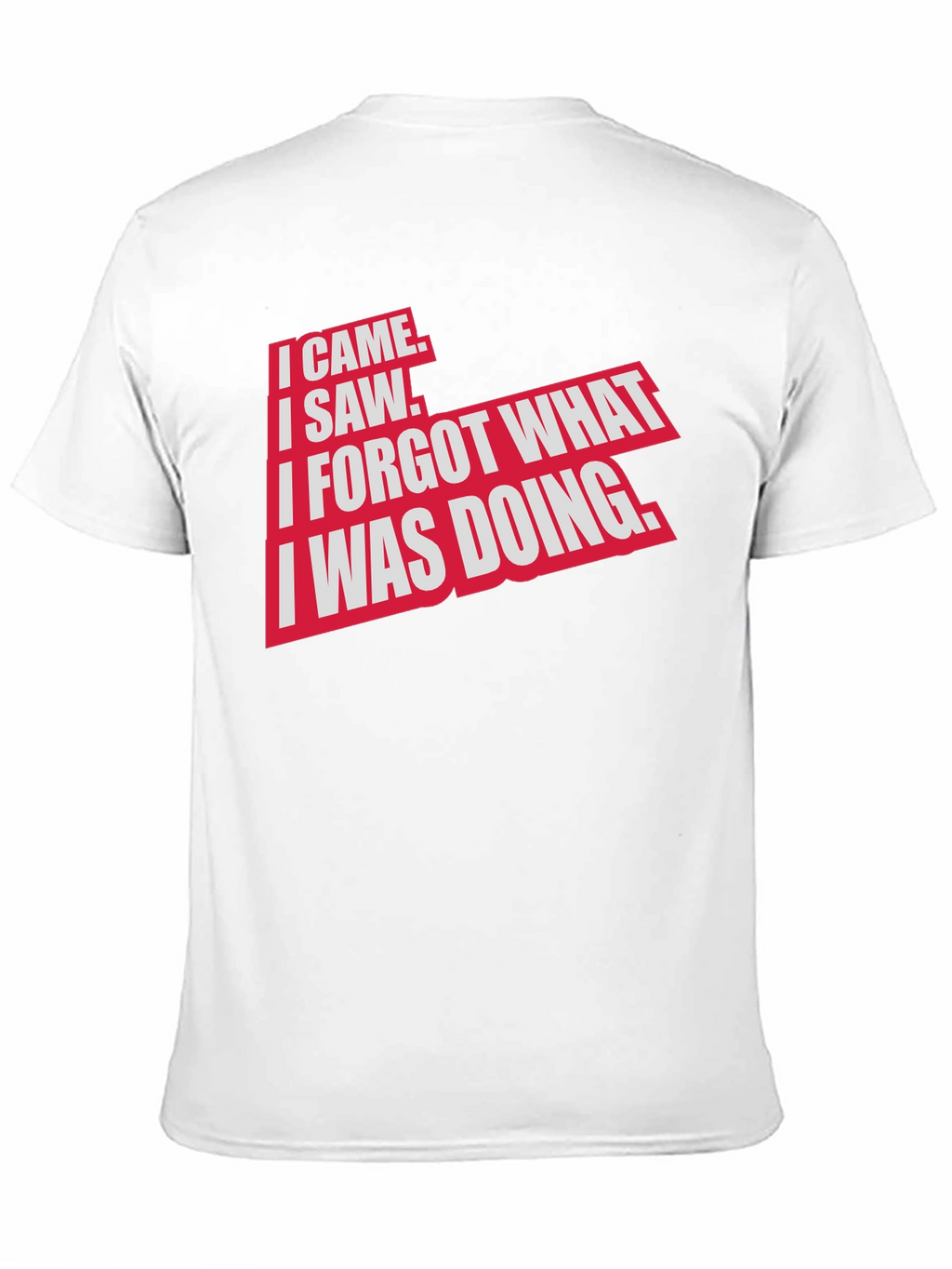 I Came I Saw Funny Graphic T-Shirt