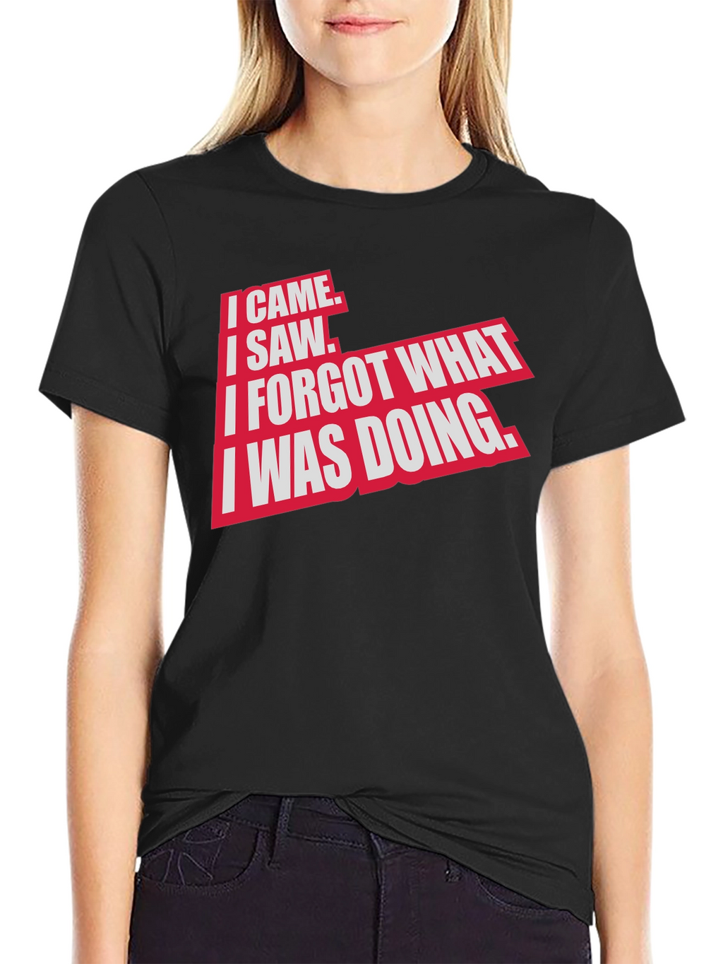 I Came I Saw Funny Graphic T-Shirt