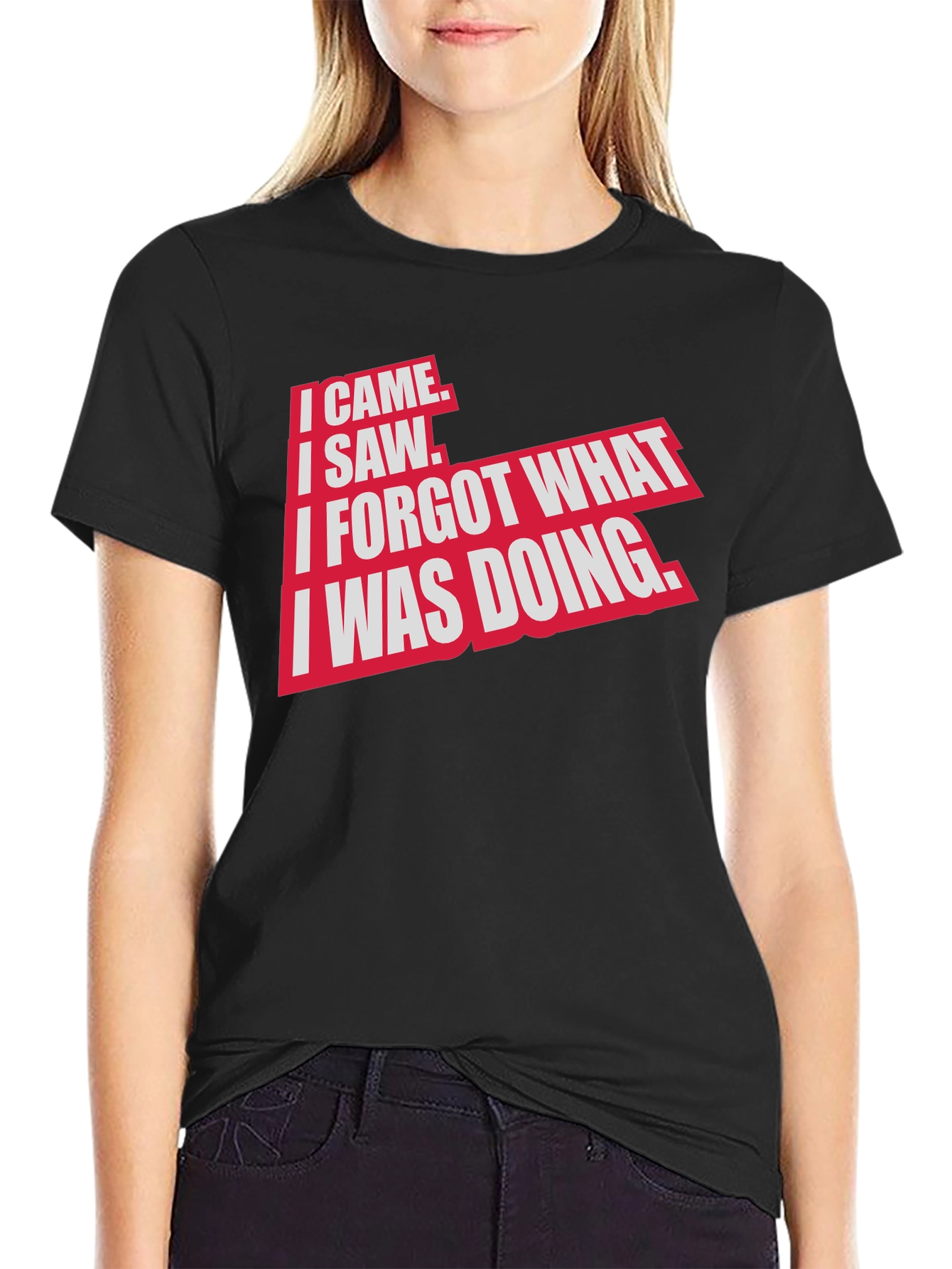 I Came I Saw Funny Graphic T-Shirt