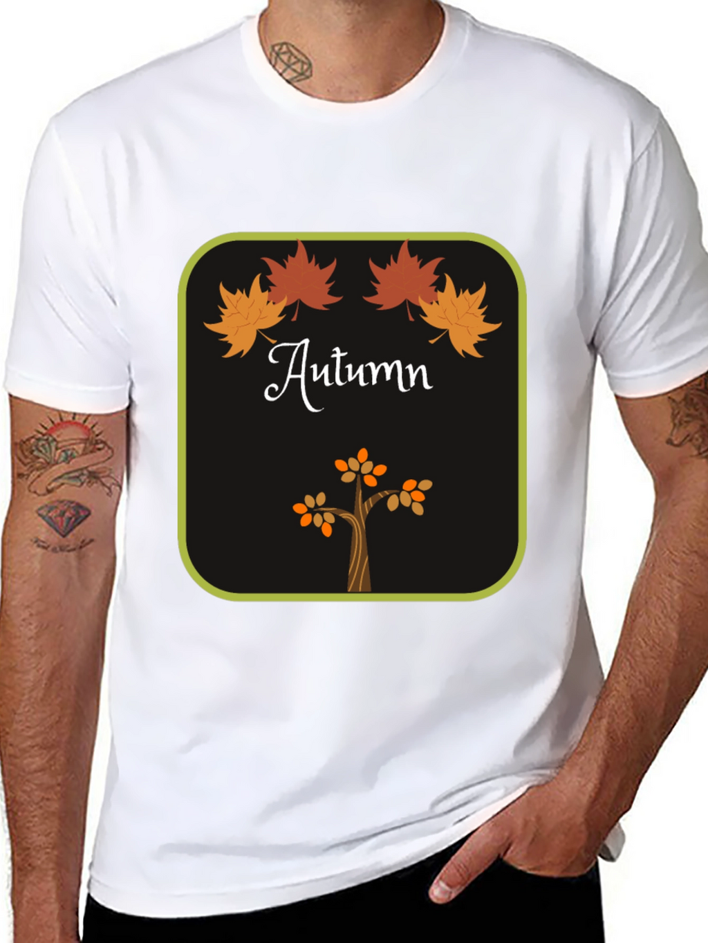 Autumn Leaves T-Shirt - Seasonal Style
